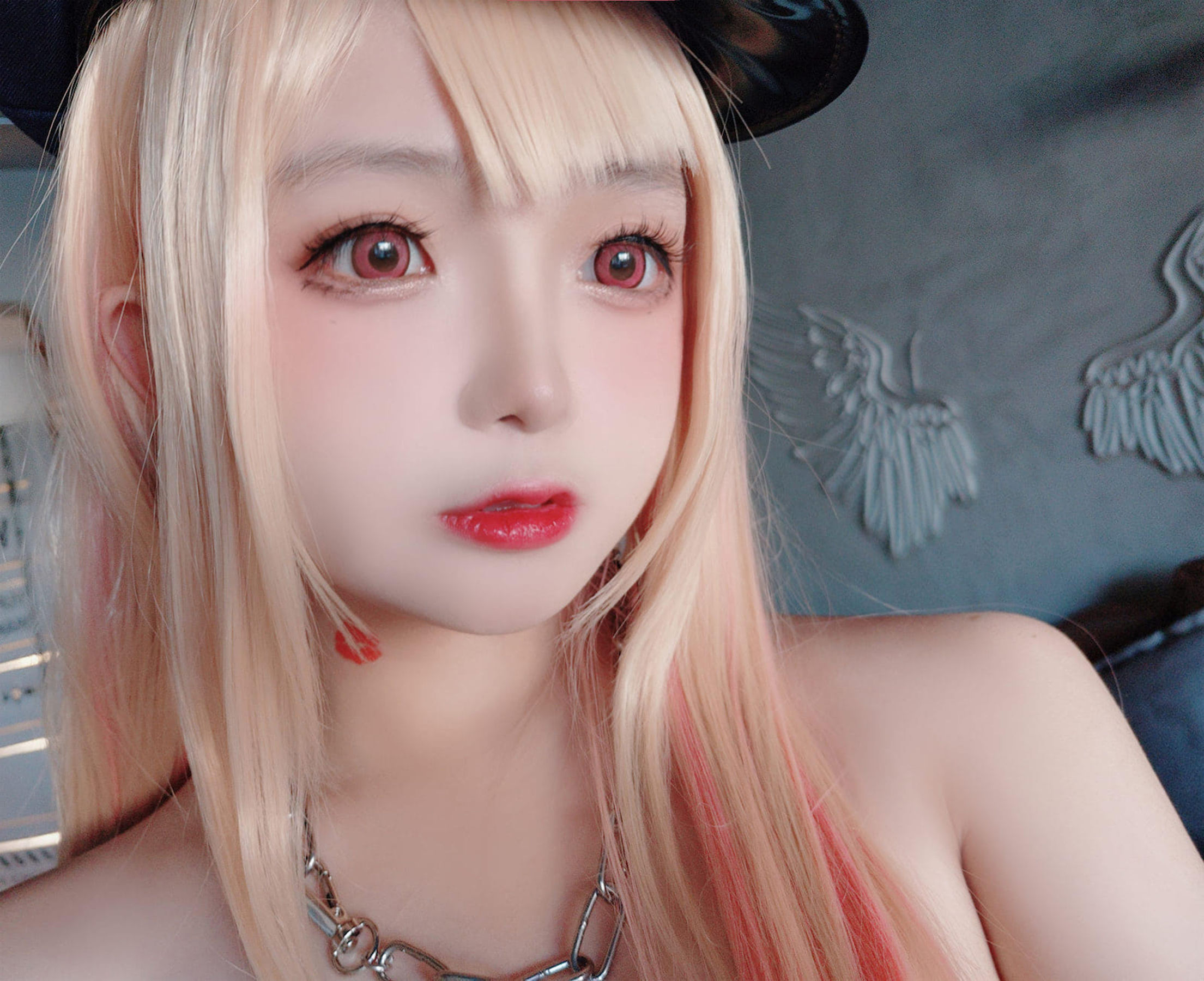 Cosplay日奈娇 – 喜多川海梦女警 [71P]