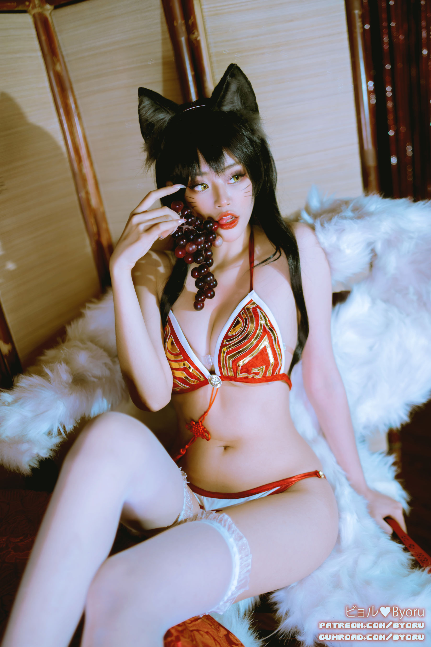 日本性感萝莉Byoru – 阿狸 [30P]