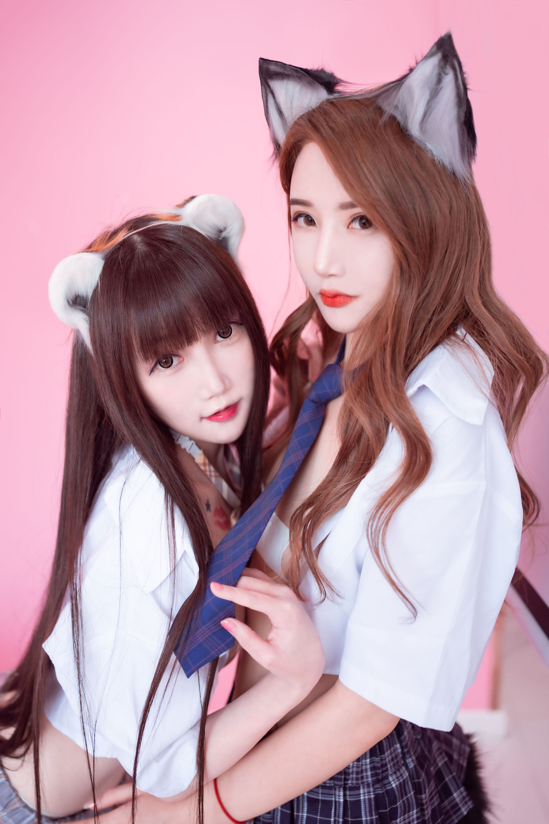 COS少女星野咪兔&金蜜儿 – 萌宠养成手册 [70P]