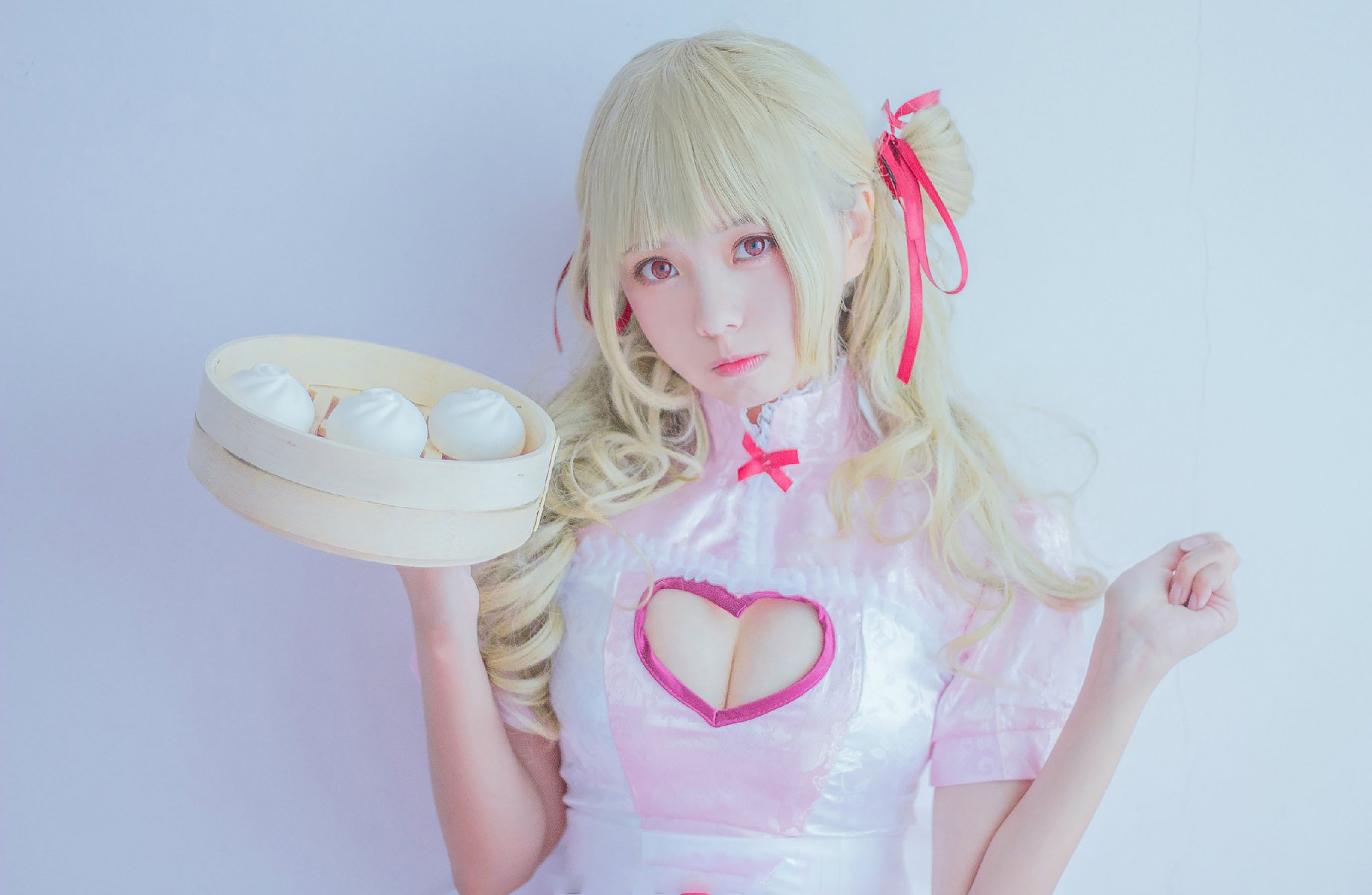 [Cosplay写真] 萌系小野妹子w – 双马尾什么的太可爱了 [9P]