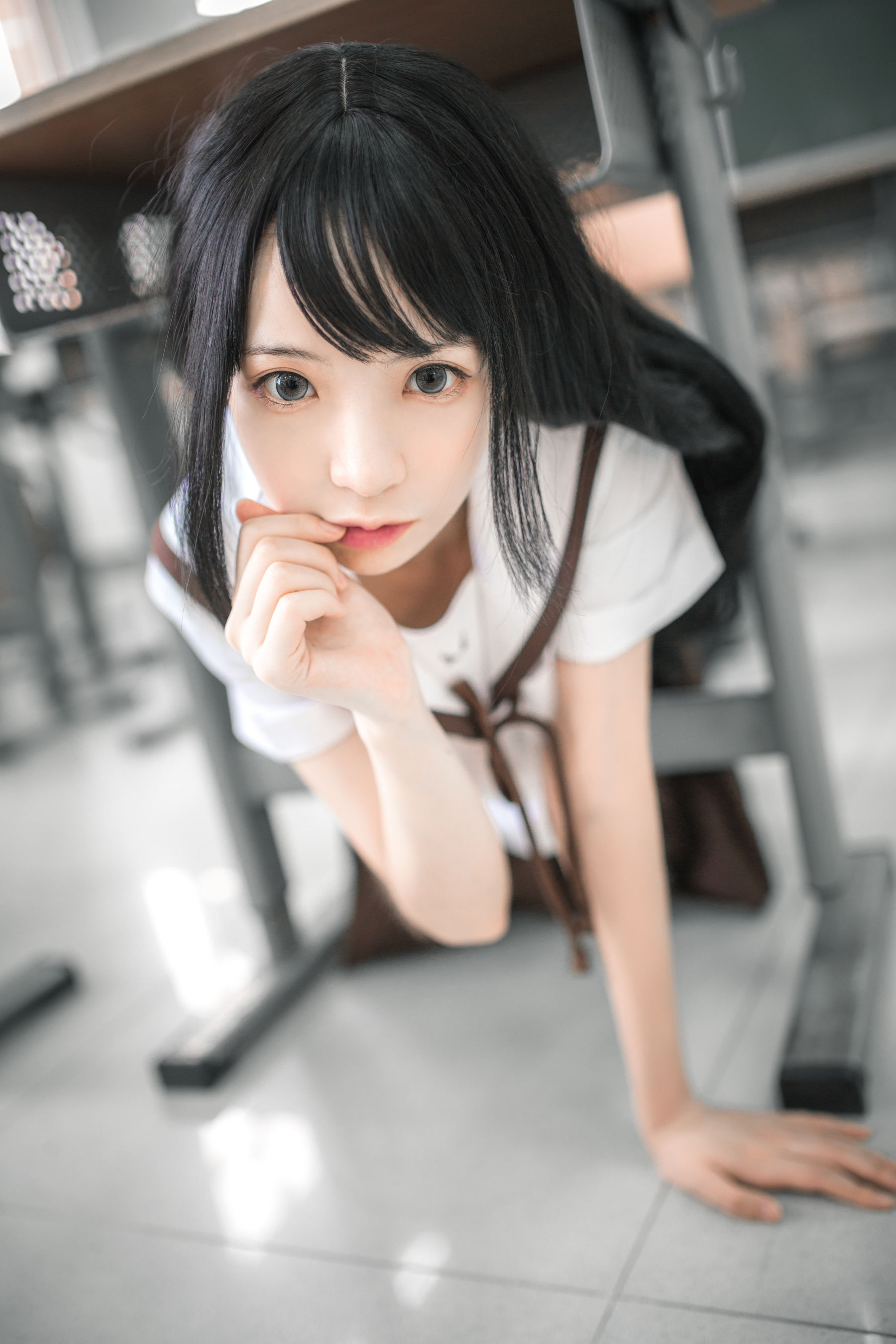 [萝莉COS] 疯猫ss《水手服和睡衣》 [57P]