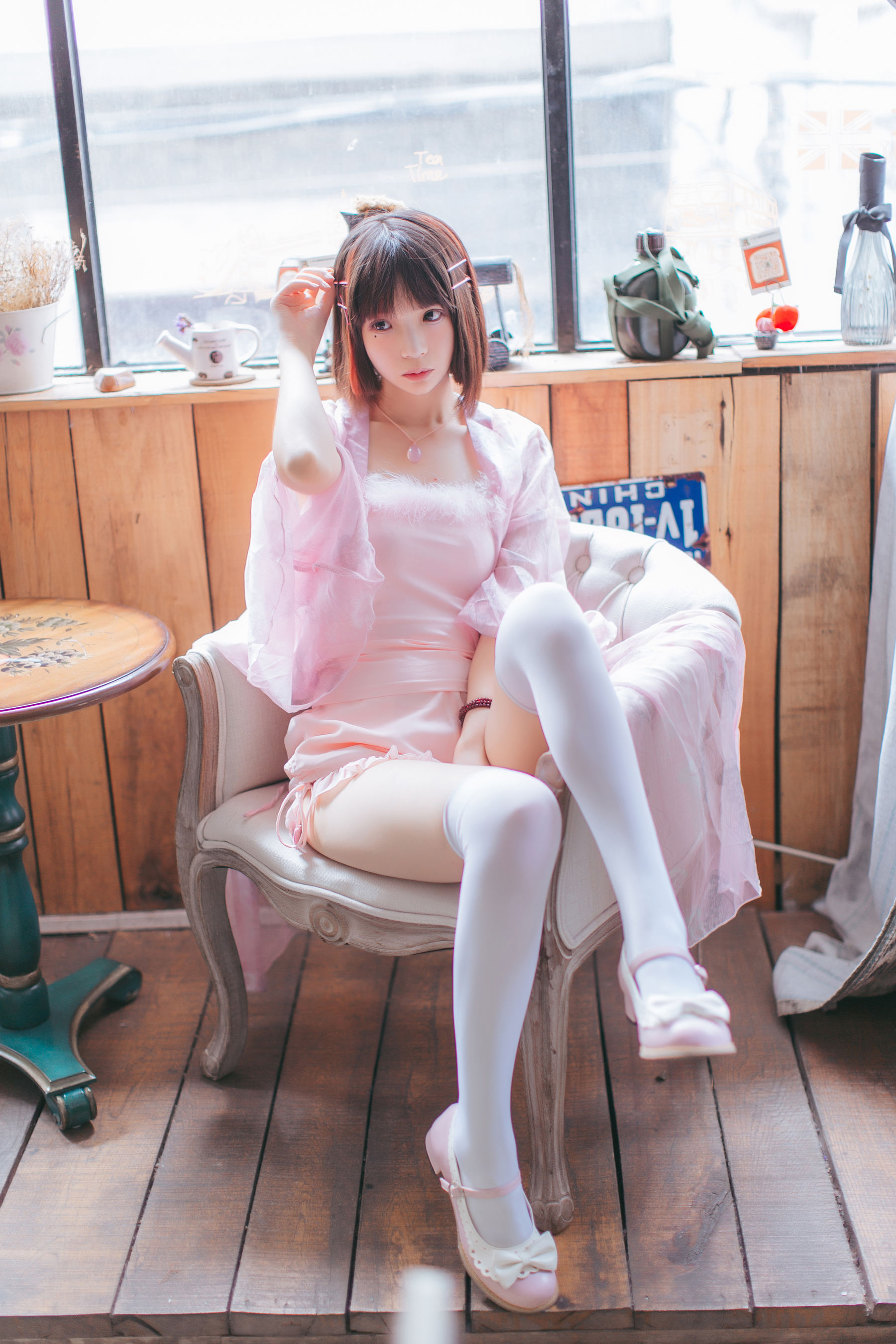 [萝莉COS] 疯猫ss《水手服和睡衣》 [57P]