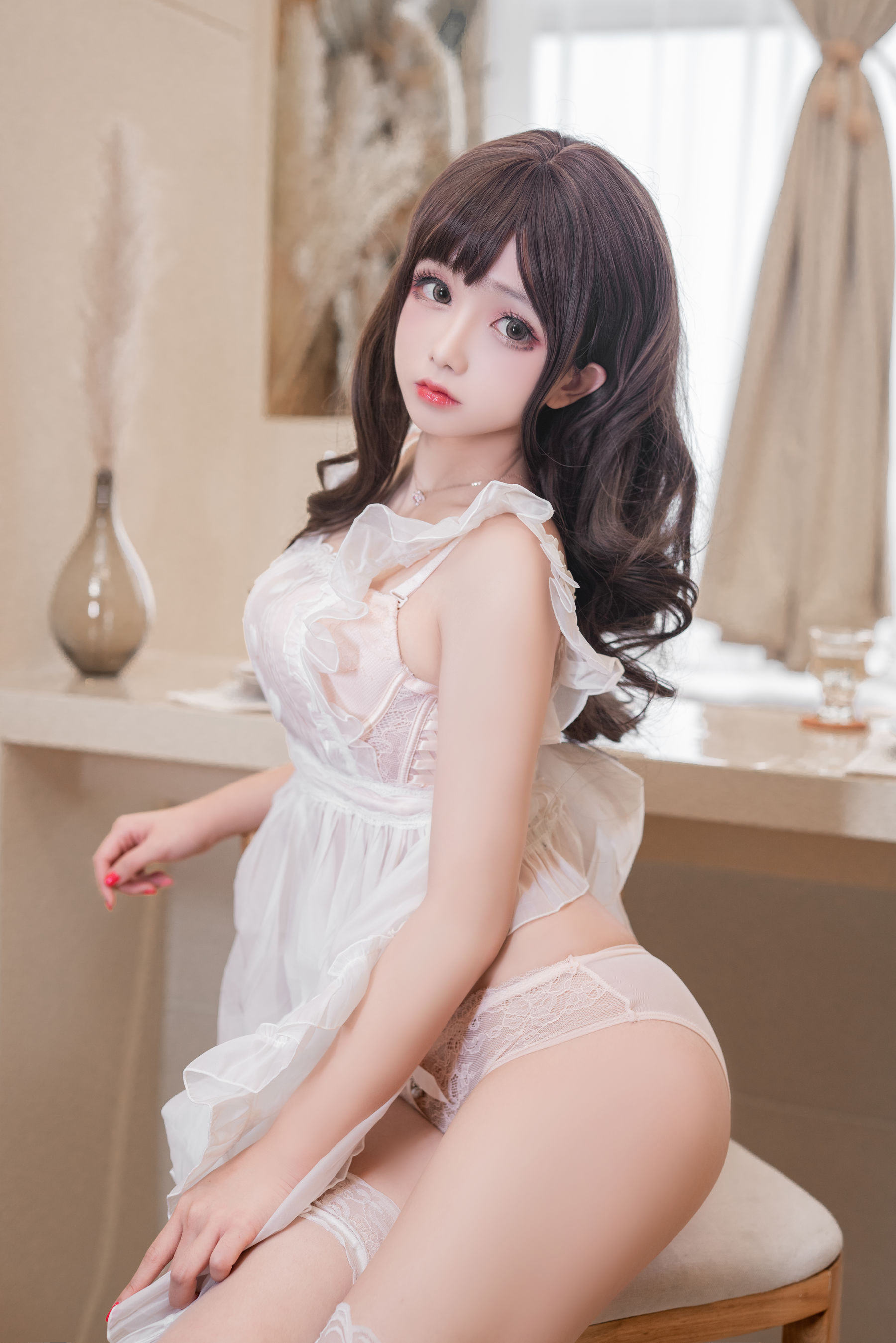 Cosplay日奈娇 – 围裙人妻 [57P]