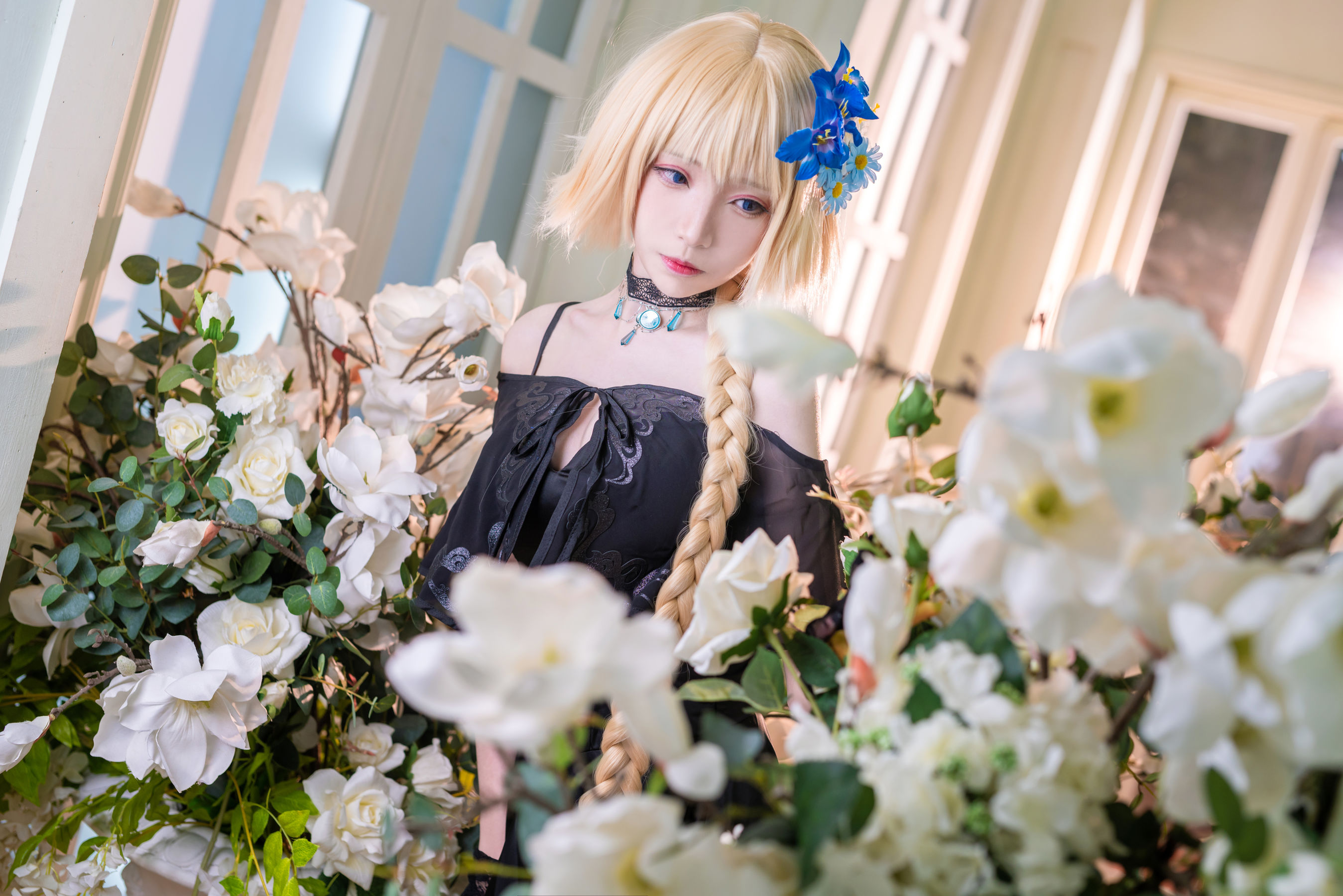 长腿Coser青青子Js 礼服贞德 [13P]