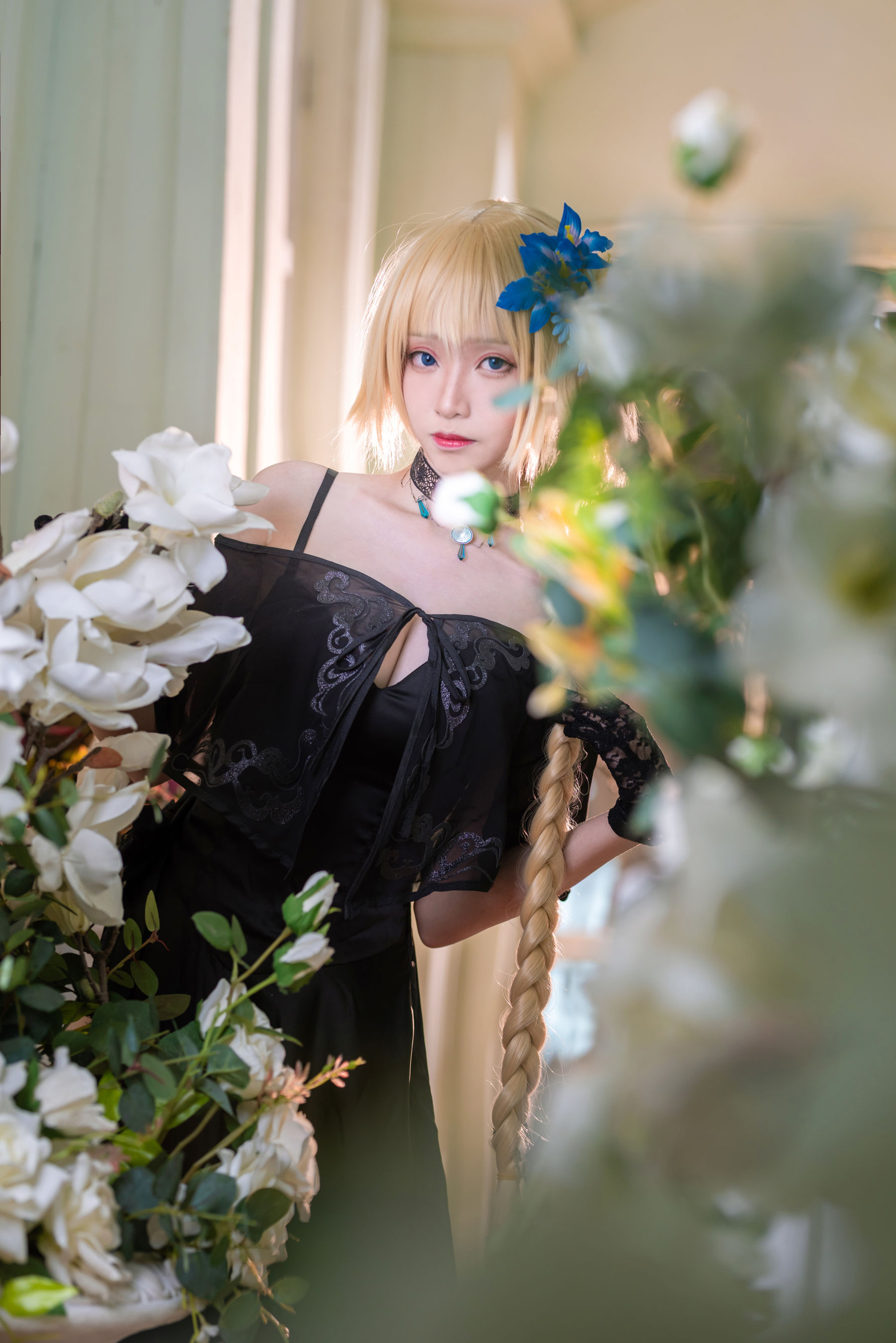 长腿Coser青青子Js 礼服贞德 [13P]