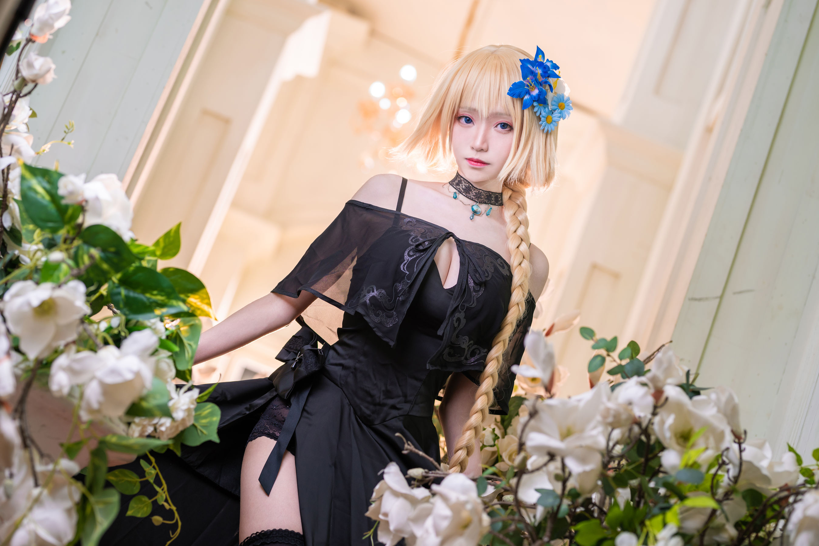 长腿Coser青青子Js 礼服贞德 [13P]