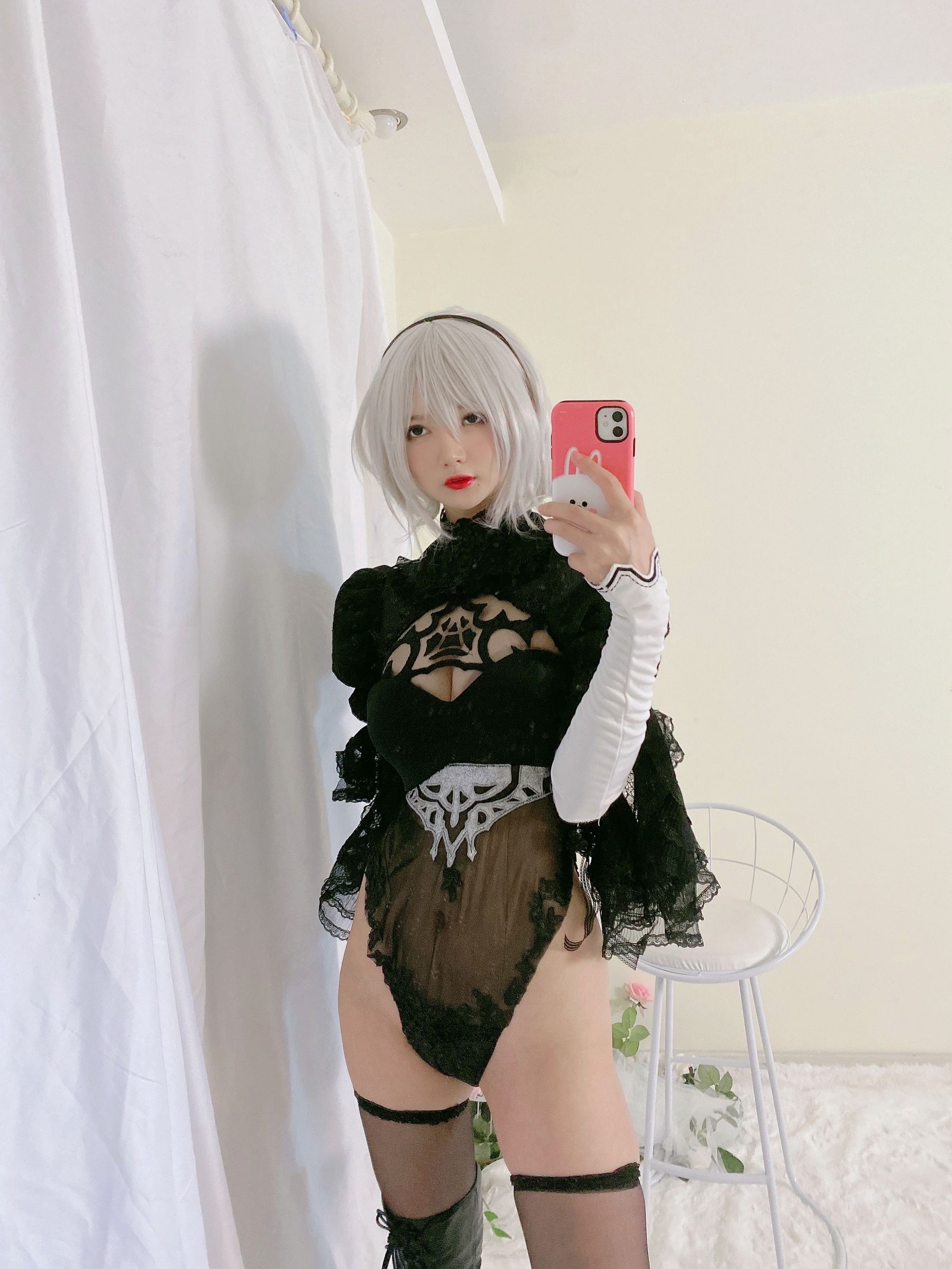 51酱 – 2B黑婚纱 [53P]