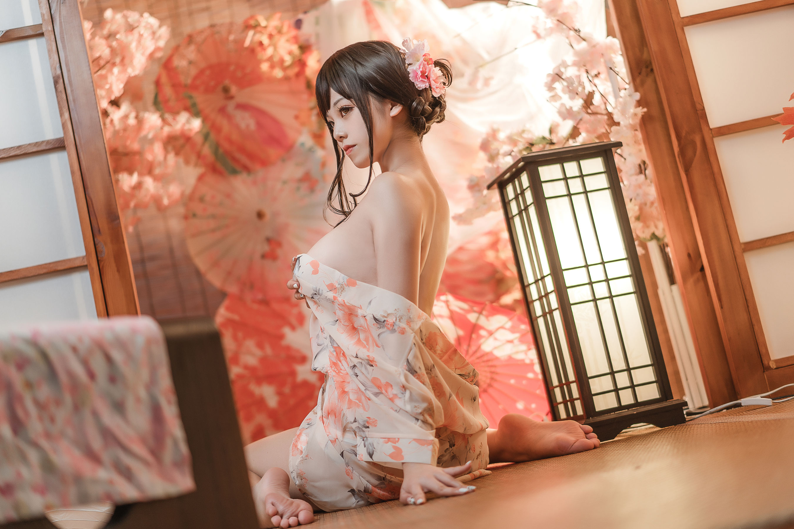 萌系小姐姐蜜汁猫裘 – 浴娘2 [37P]