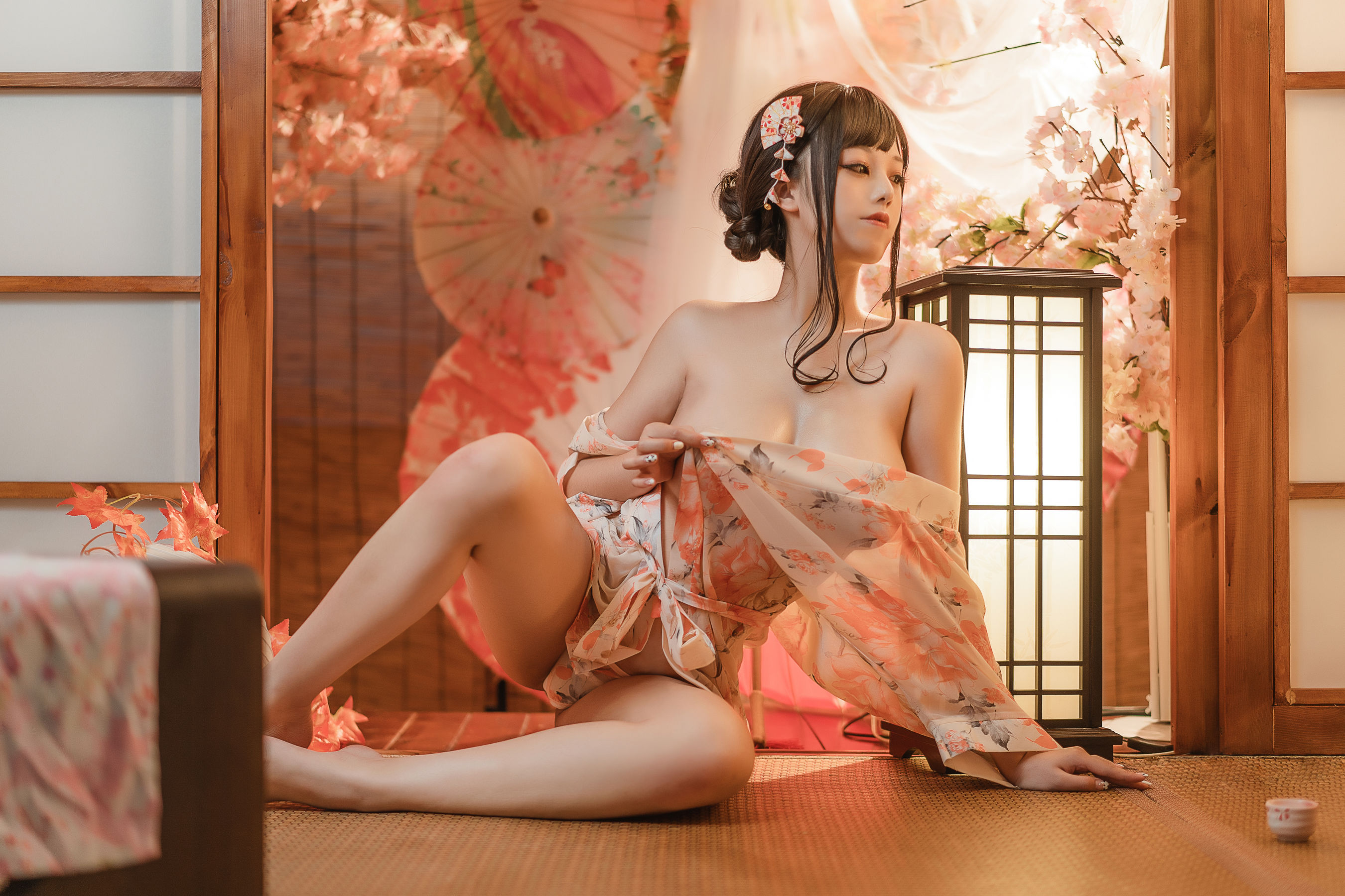 萌系小姐姐蜜汁猫裘 – 浴娘2 [37P]