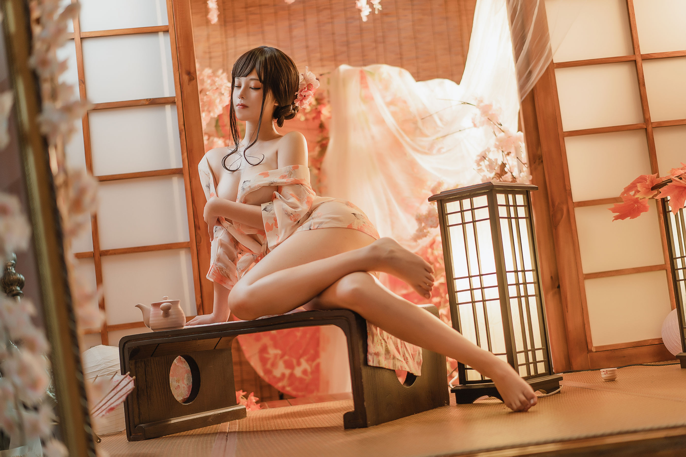 萌系小姐姐蜜汁猫裘 – 浴娘2 [37P]