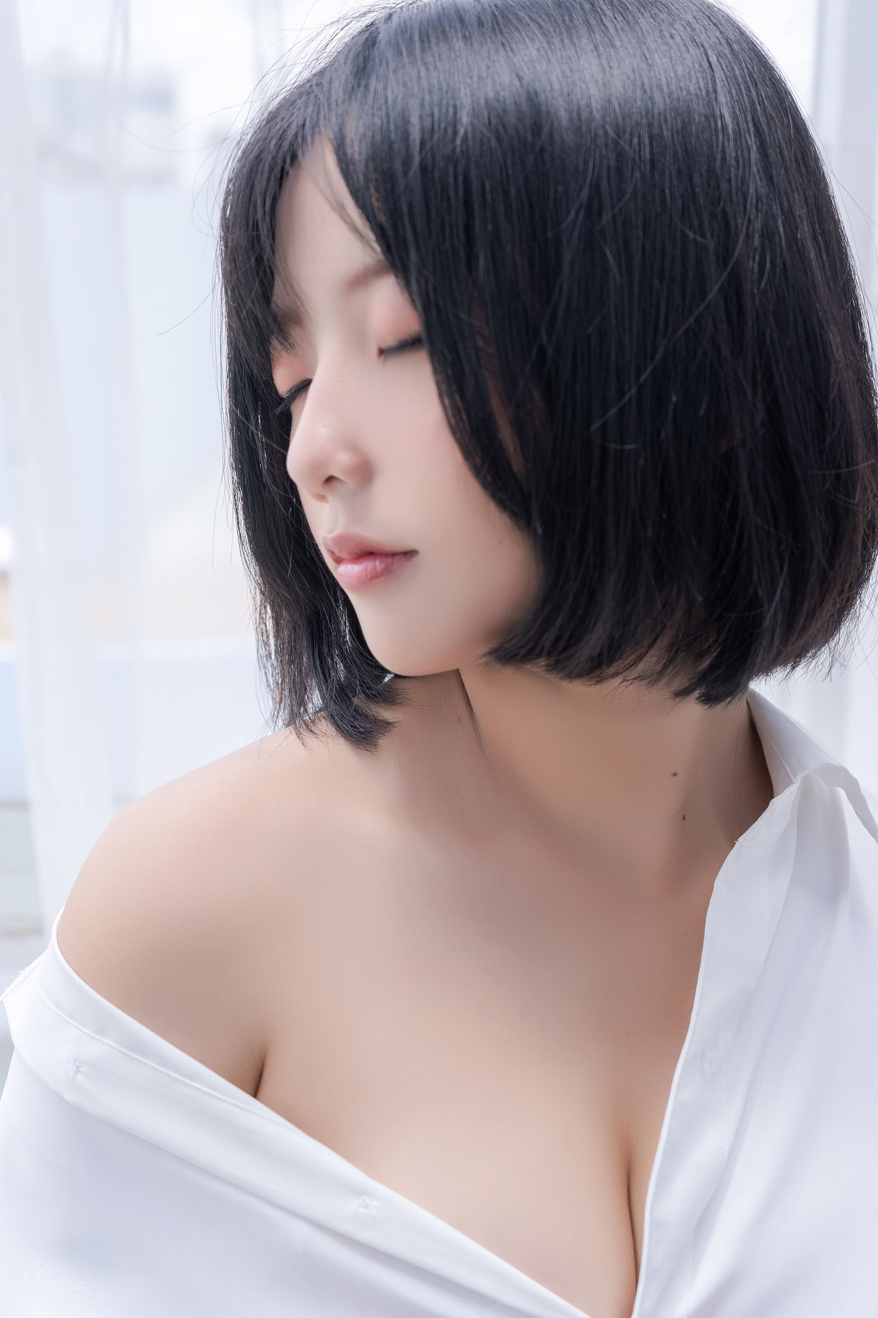 [Messie Huang]写真 – Boyfriend's shirt [26P]