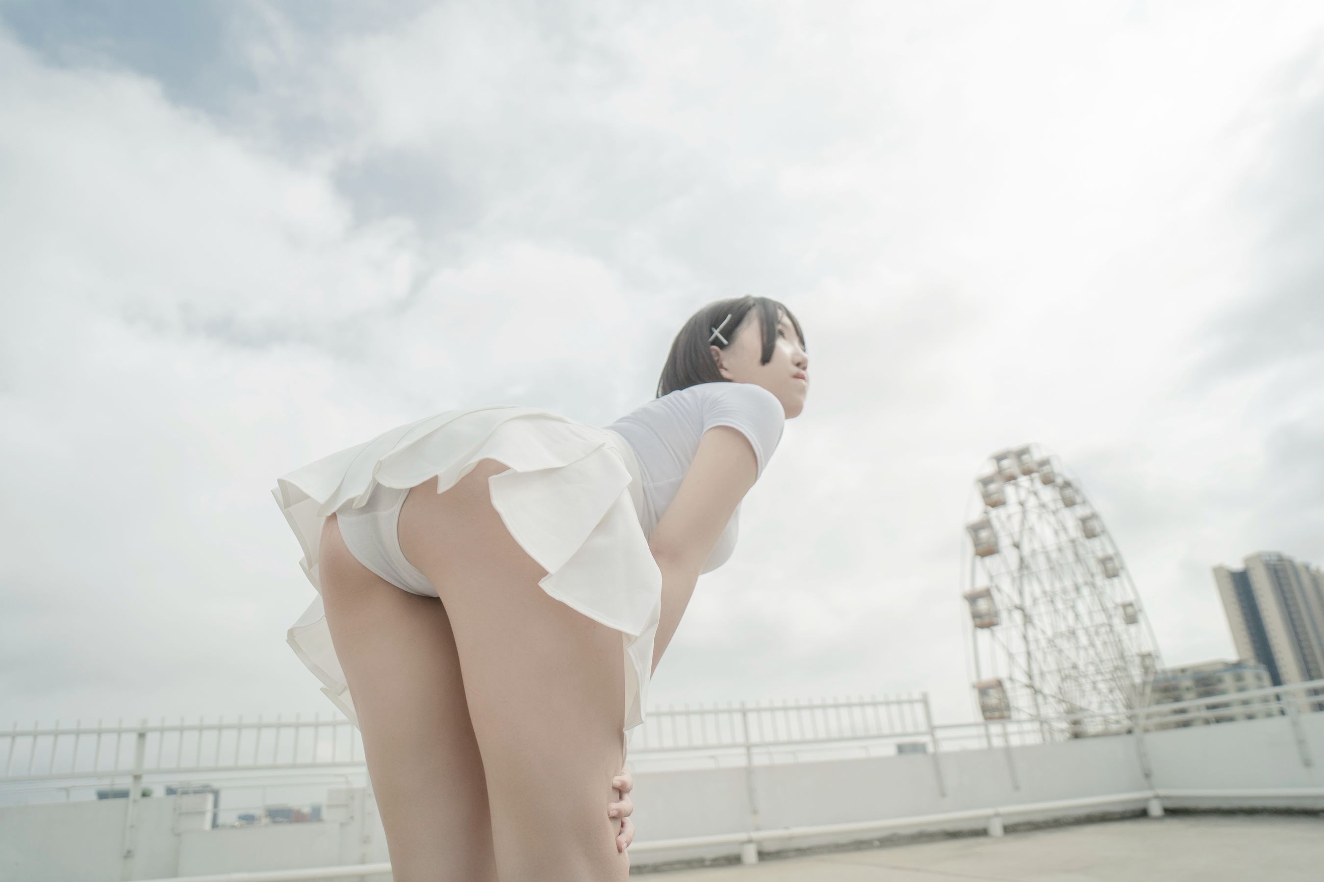 鬼马少女阿薰kaOri – 天台 [82P]