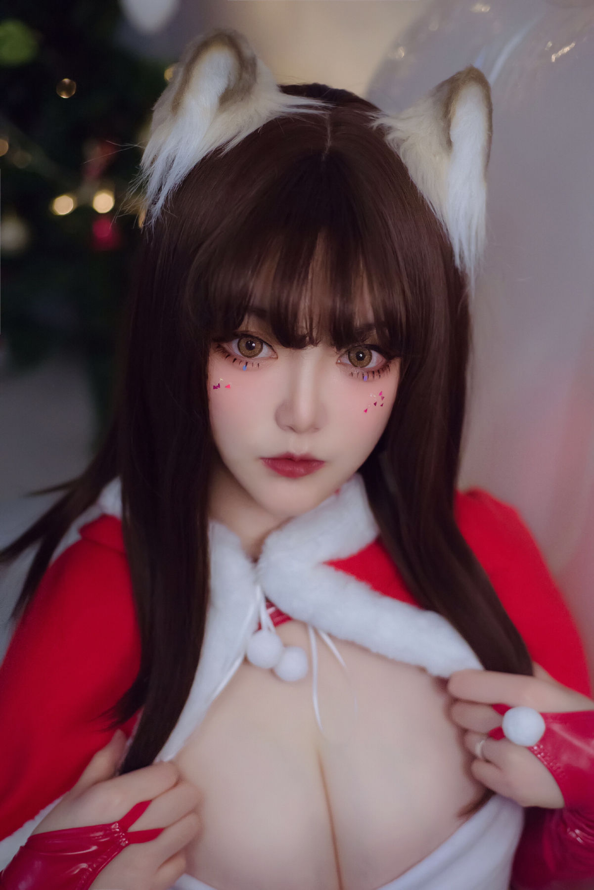 佳奈喵 – 雪夜锦礼 [25P]