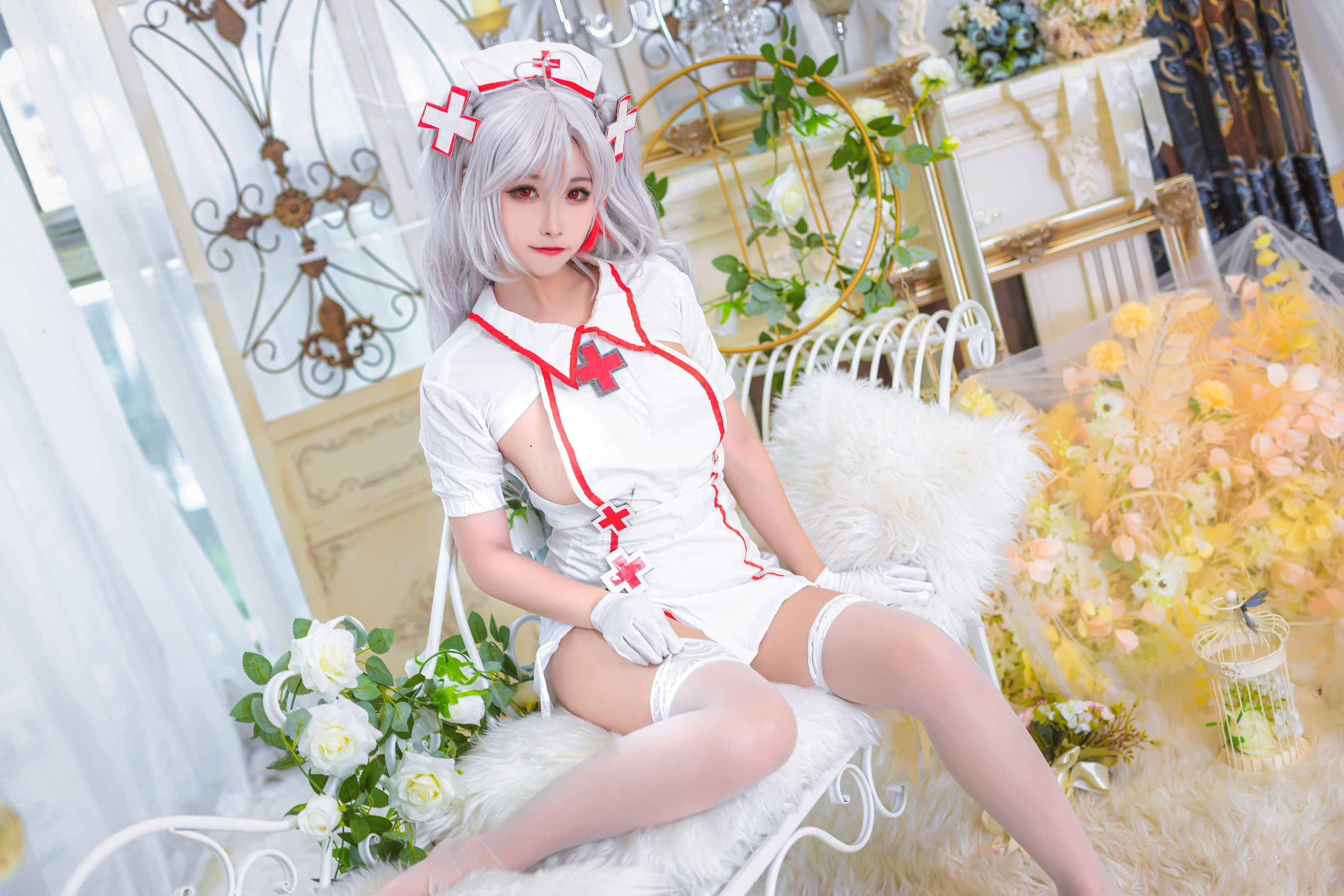 微博妹子Momoko葵葵 – 欧根之护士 [21P]