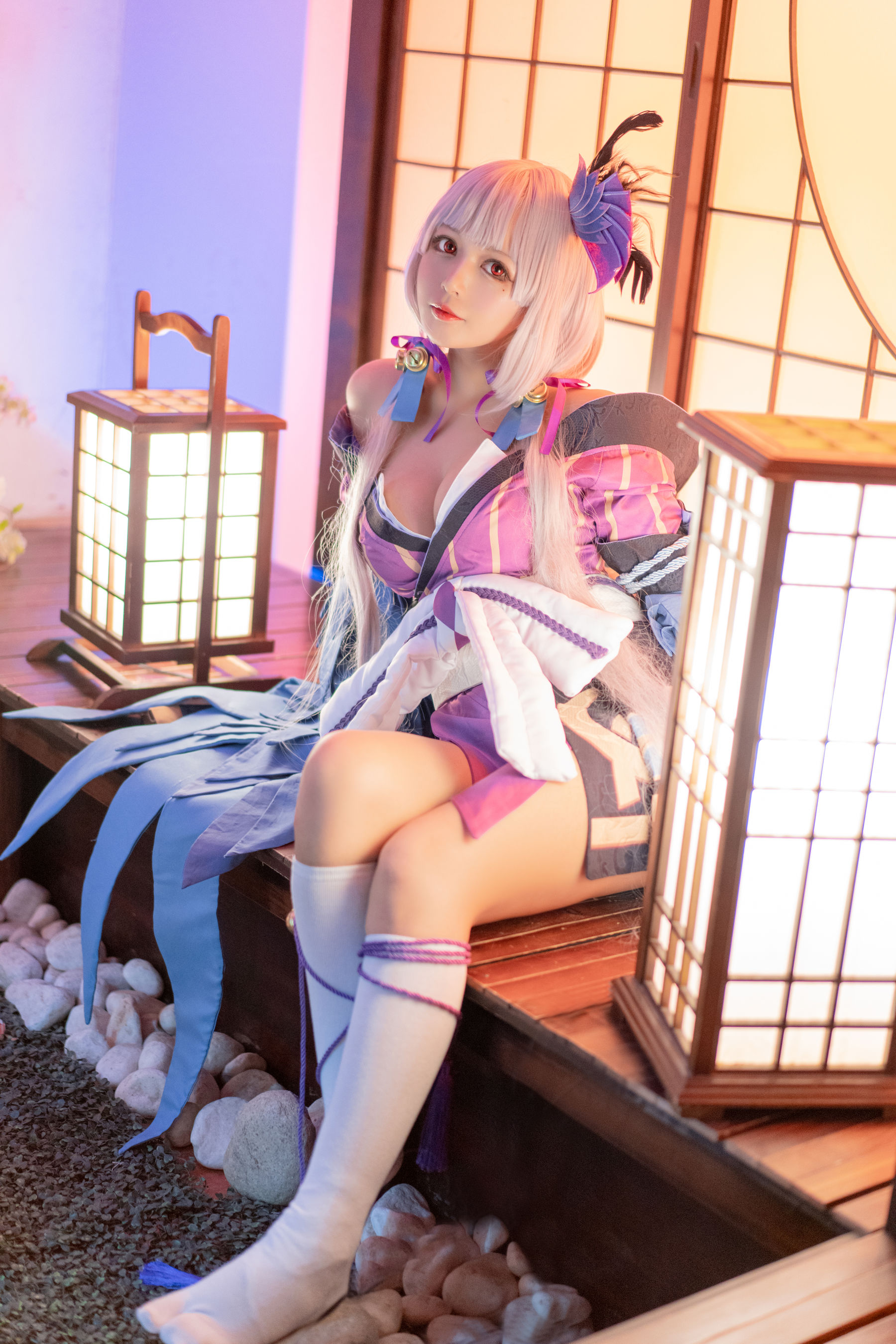 [Cosplay写真] 大眼萌妹黑猫猫OvO – 以津真天 [15P]