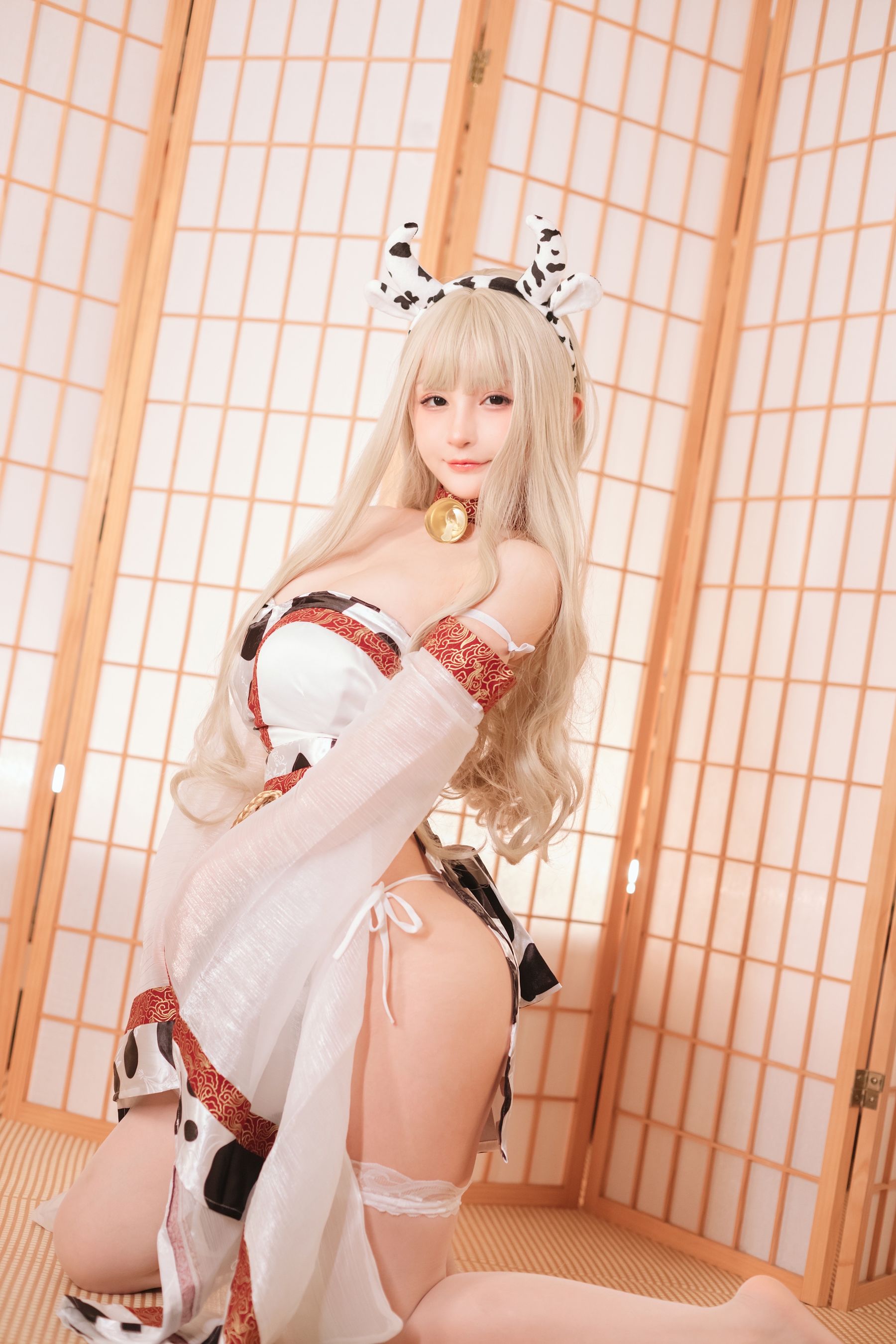 桜井宁宁 – 牛牛子和服 [47P]