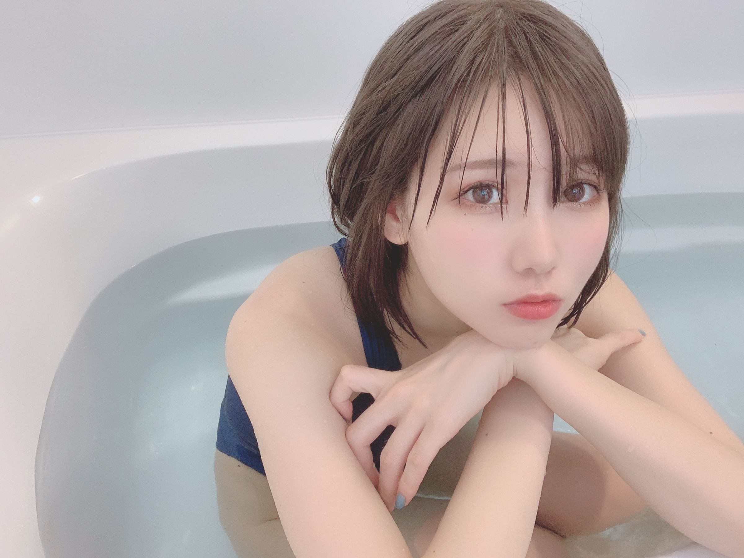 日本甜美COSERけんけん[fantia] 2020.07 競泳水着 [44P]