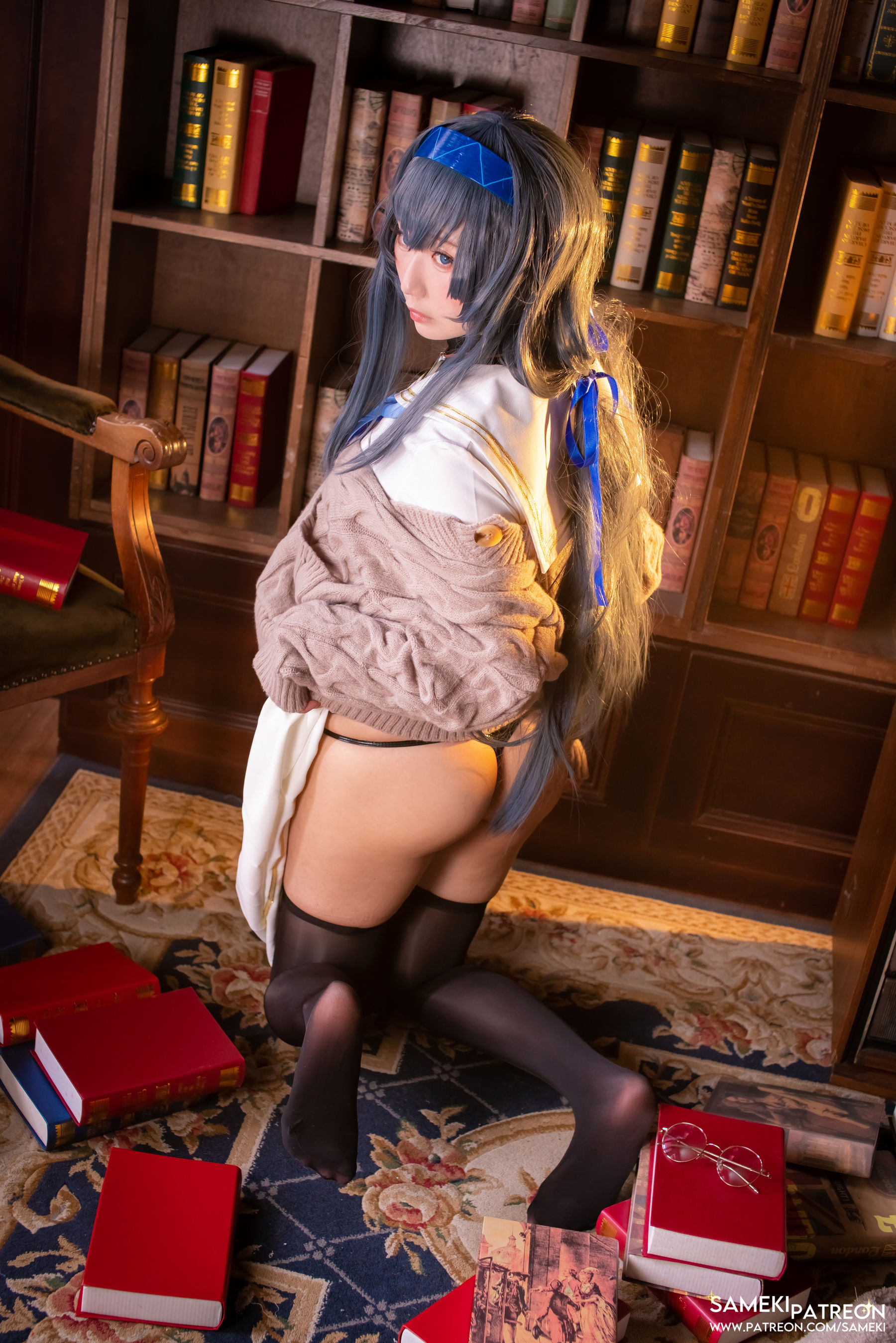 Sameki – 蓝色档案 Wi [40P]