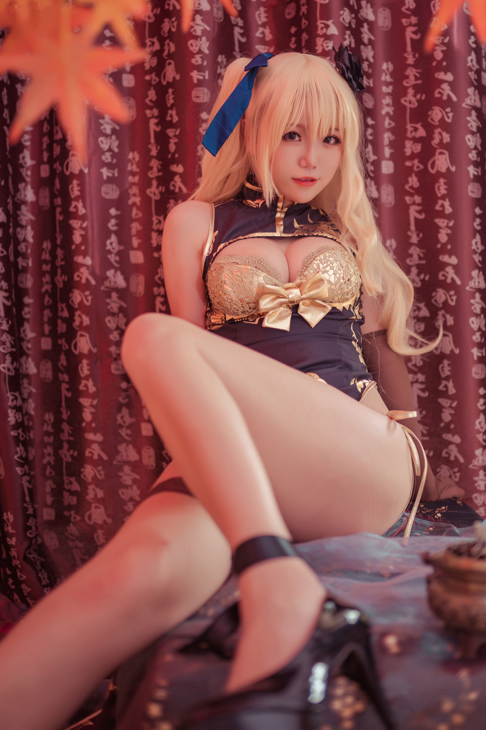 [萝莉COS] Yoko宅夏Cos – 金莲 [24P]