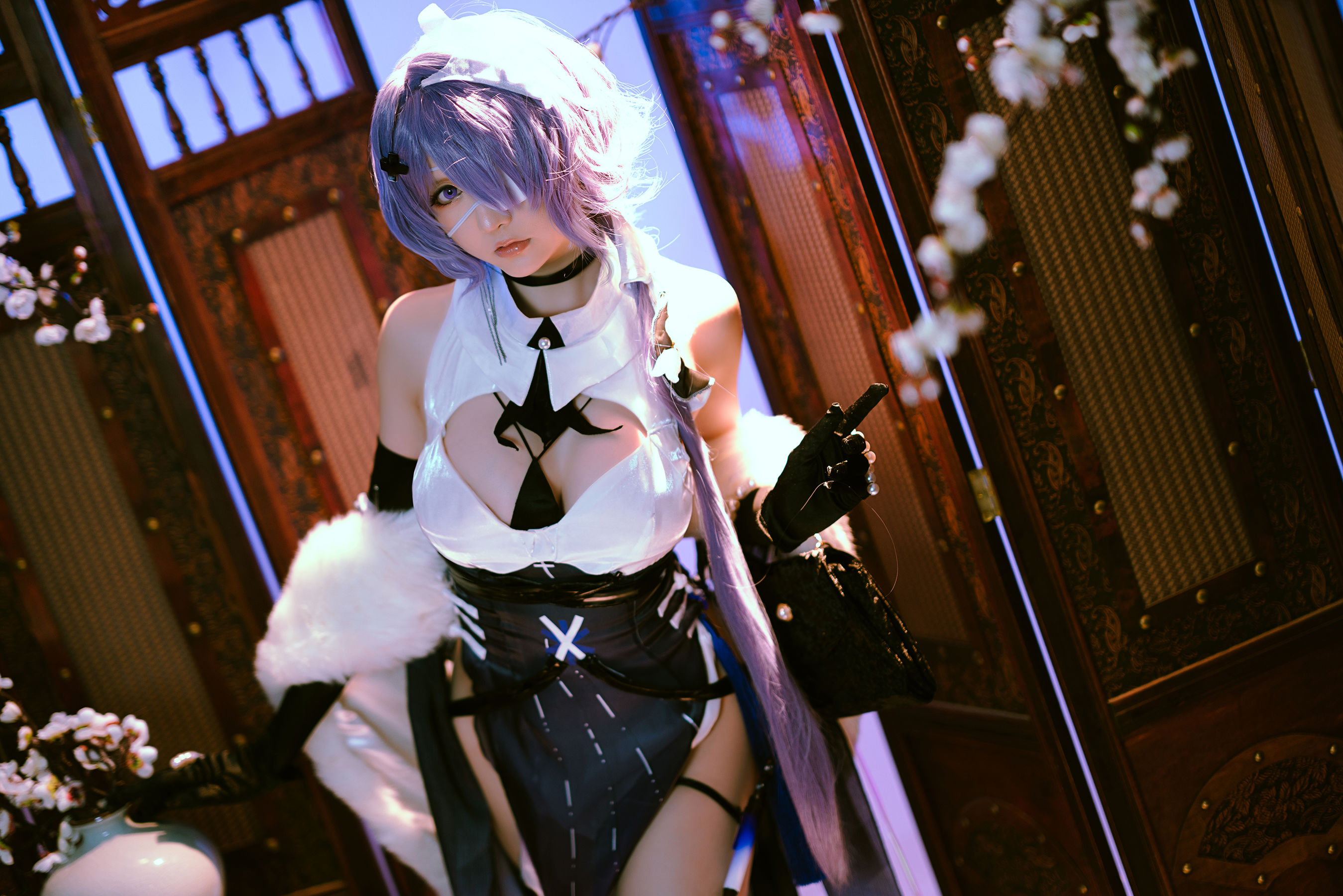Coser小姐姐星之迟迟 – 絮雨 孤寒峭 [15P]
