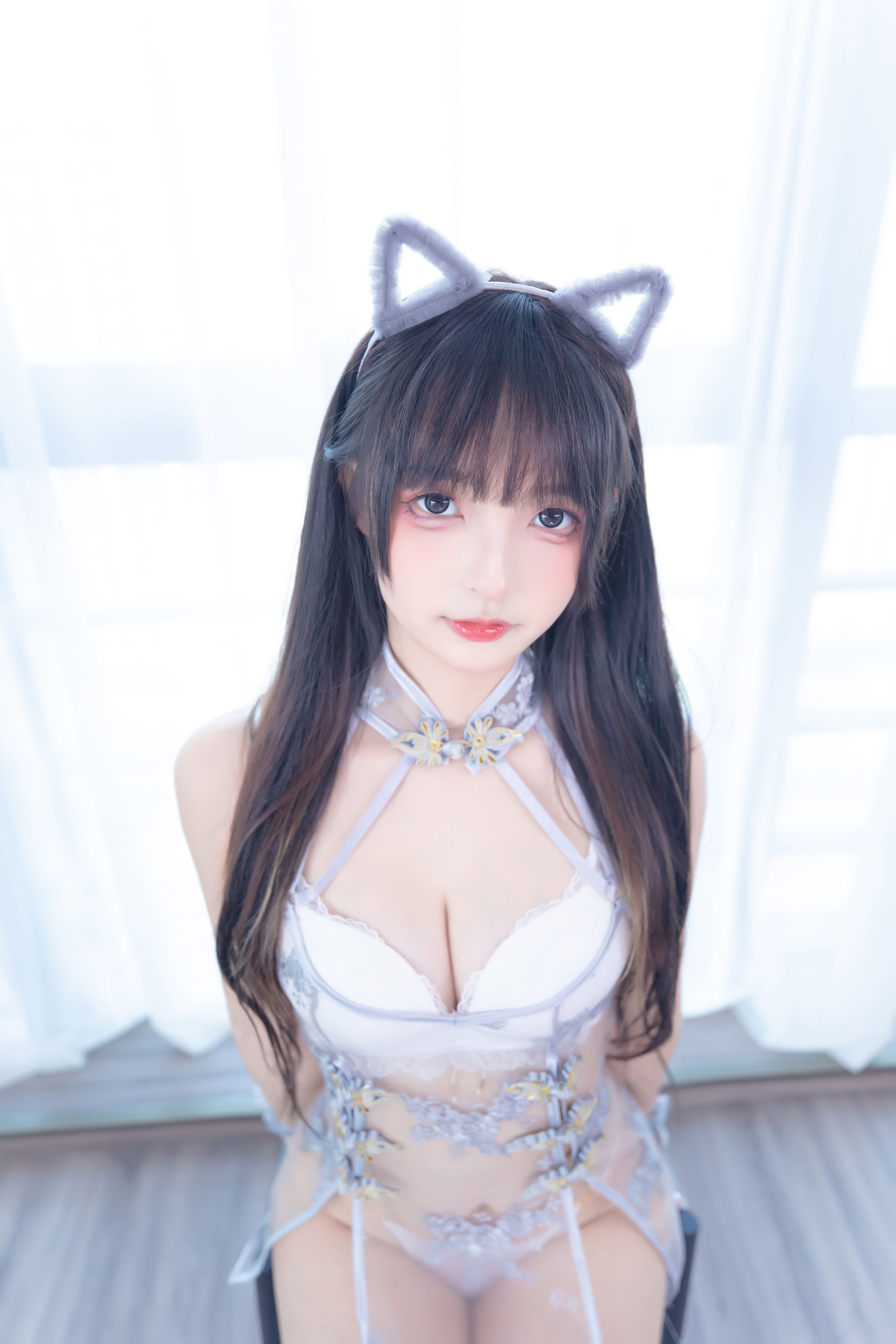 萝莉神楽板真冬 之羞涩喵喵 [75P]
