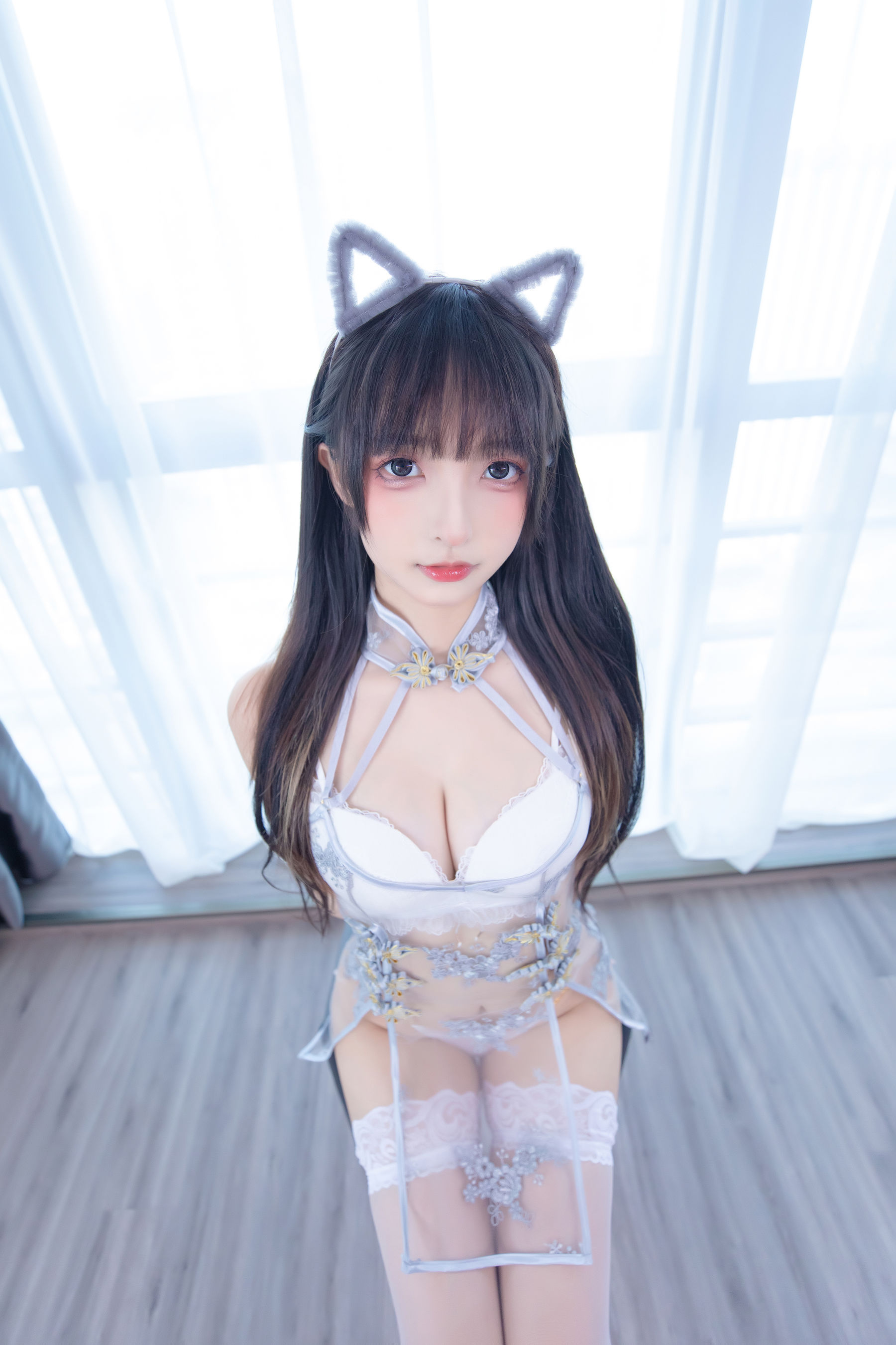 萝莉神楽板真冬 之羞涩喵喵 [75P]