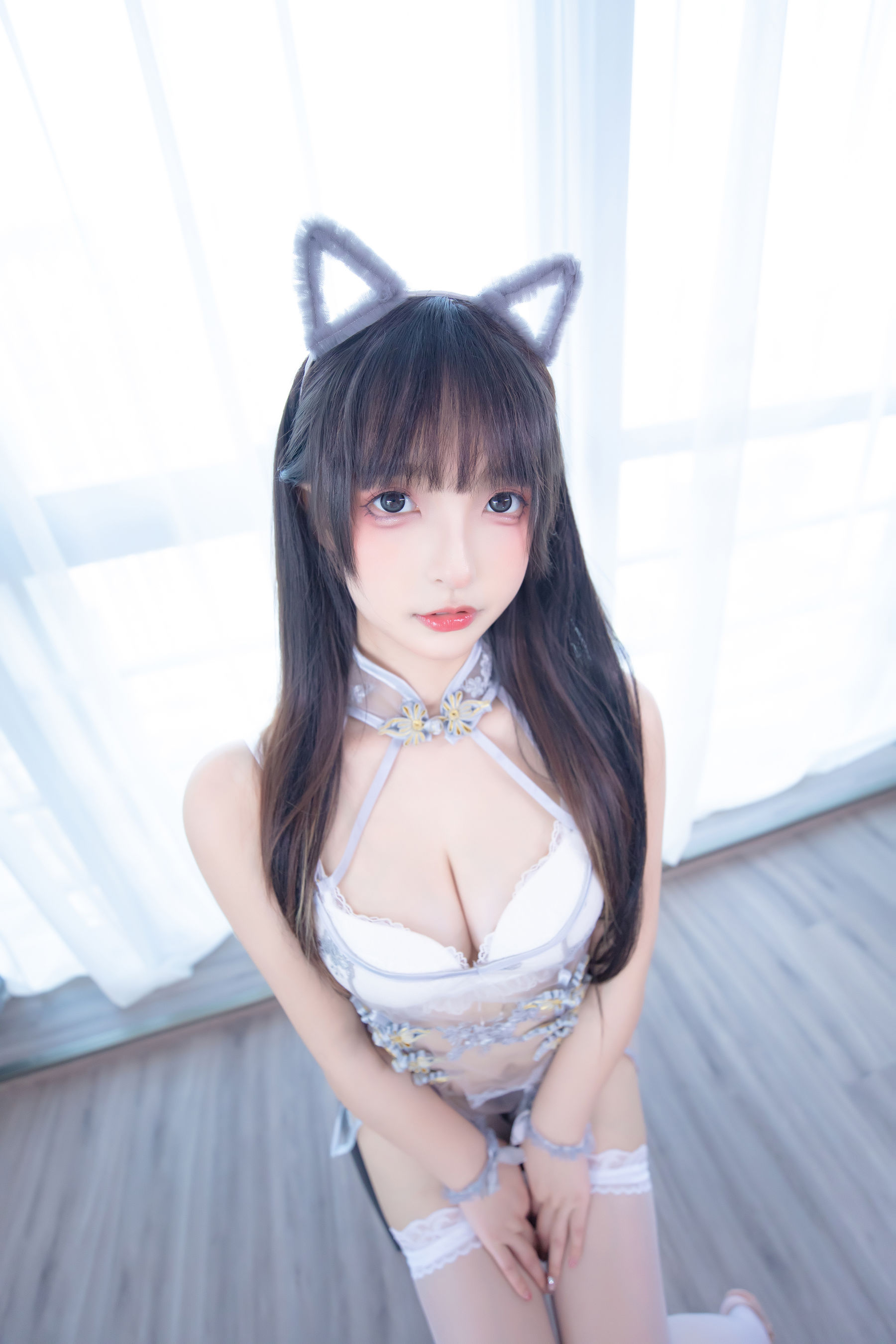 萝莉神楽板真冬 之羞涩喵喵 [75P]