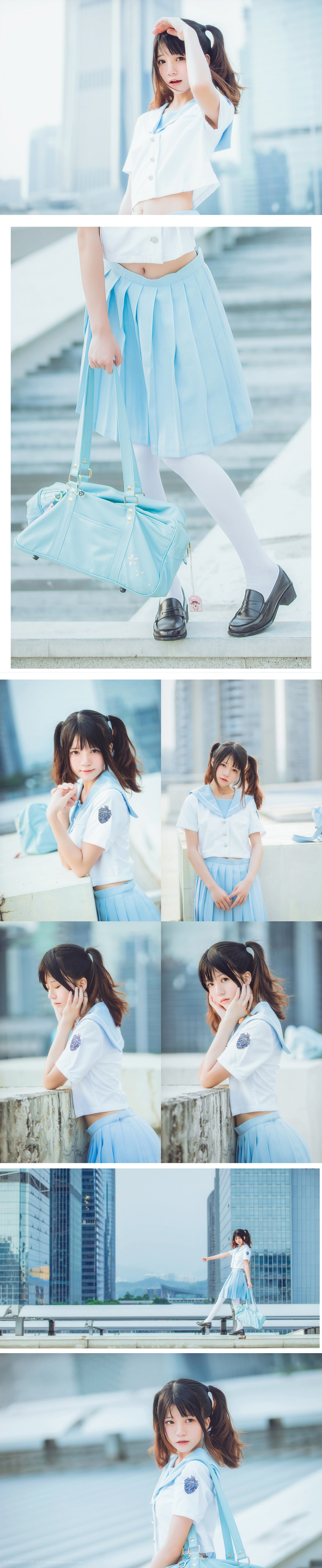 桜桃喵 穿制服的样子 [10P]