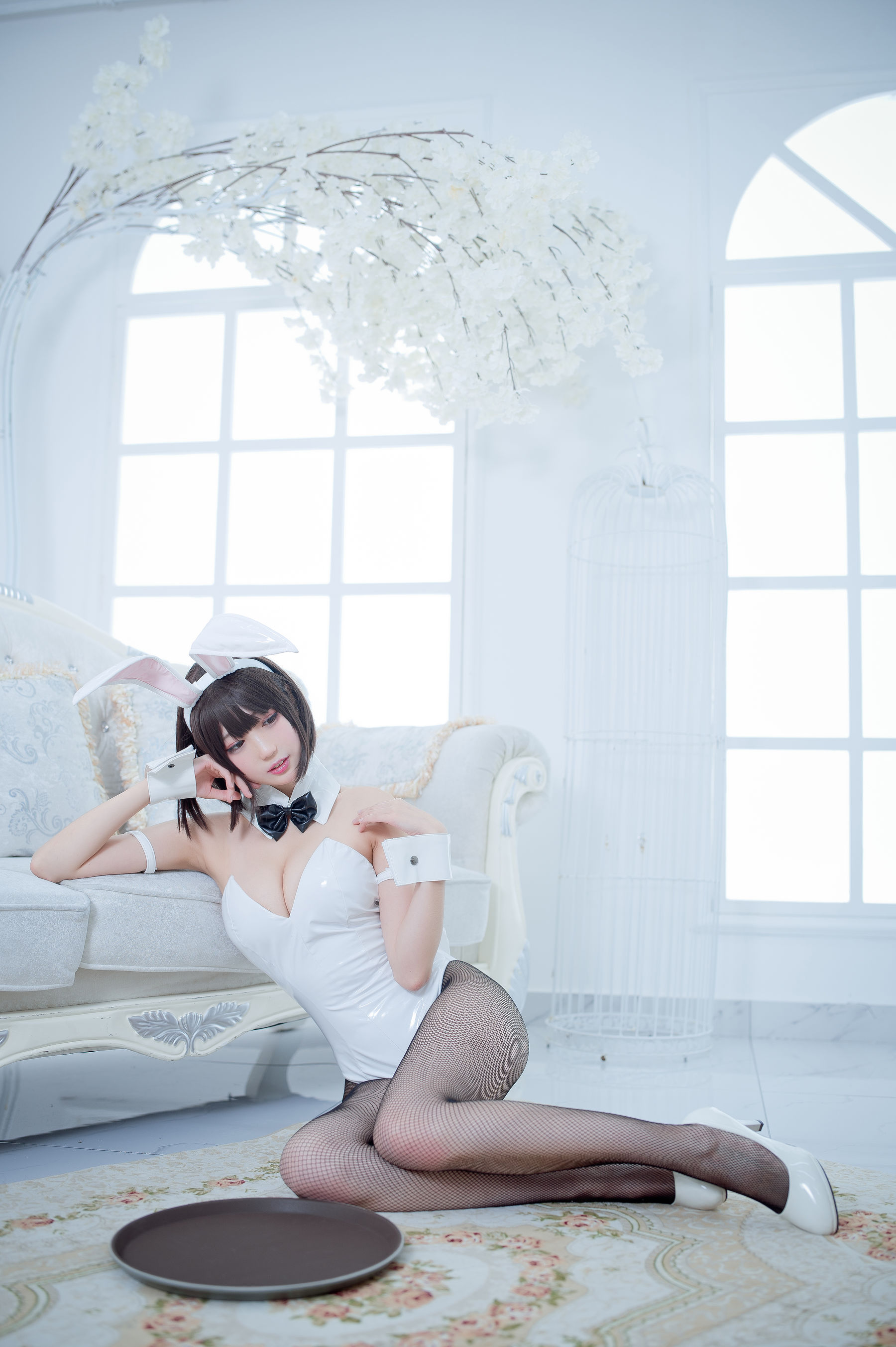 周叽是可爱兔兔 – 加藤惠兔女郎 [32P]