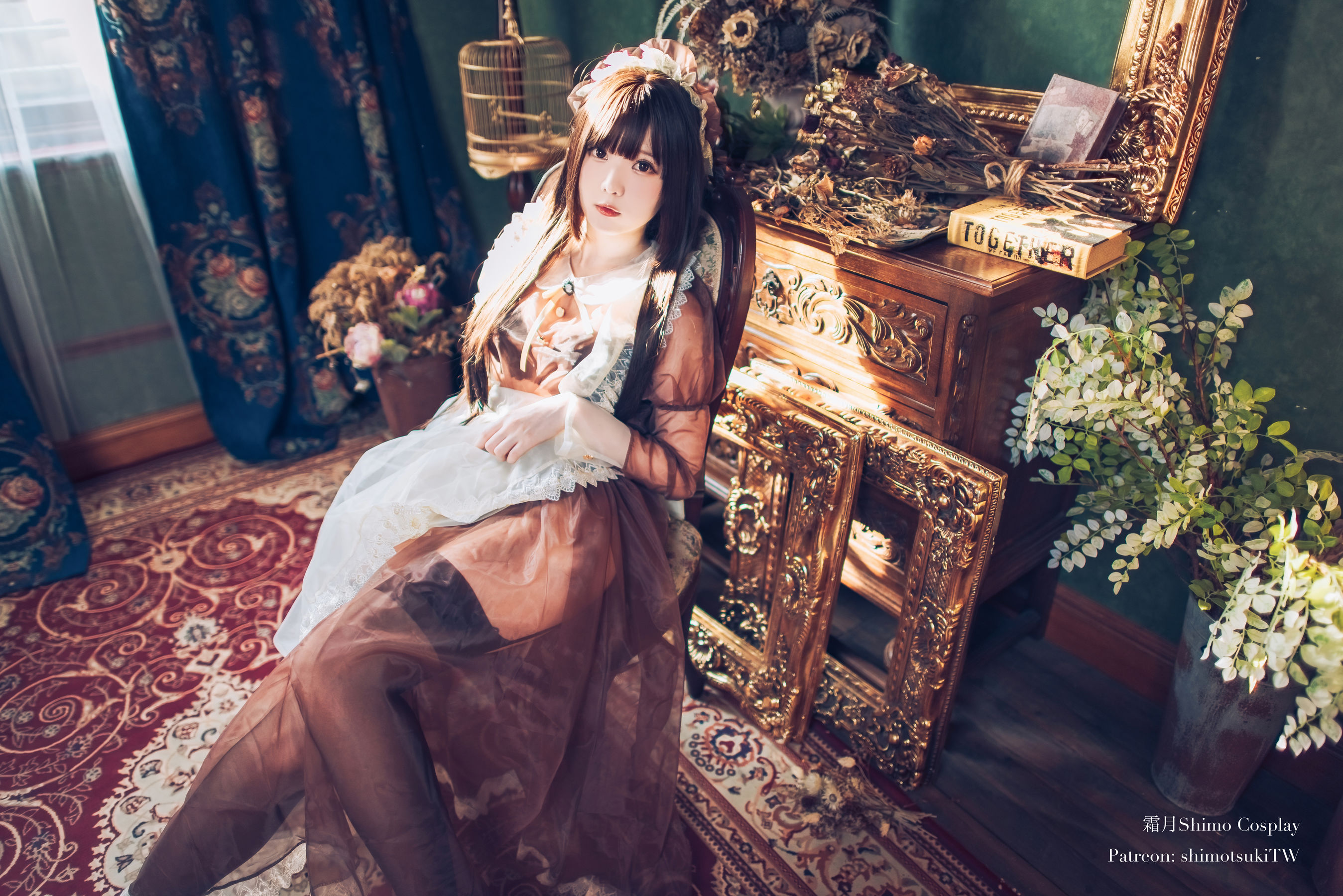 微博妹纸霜月shimo – 女仆 [15P]