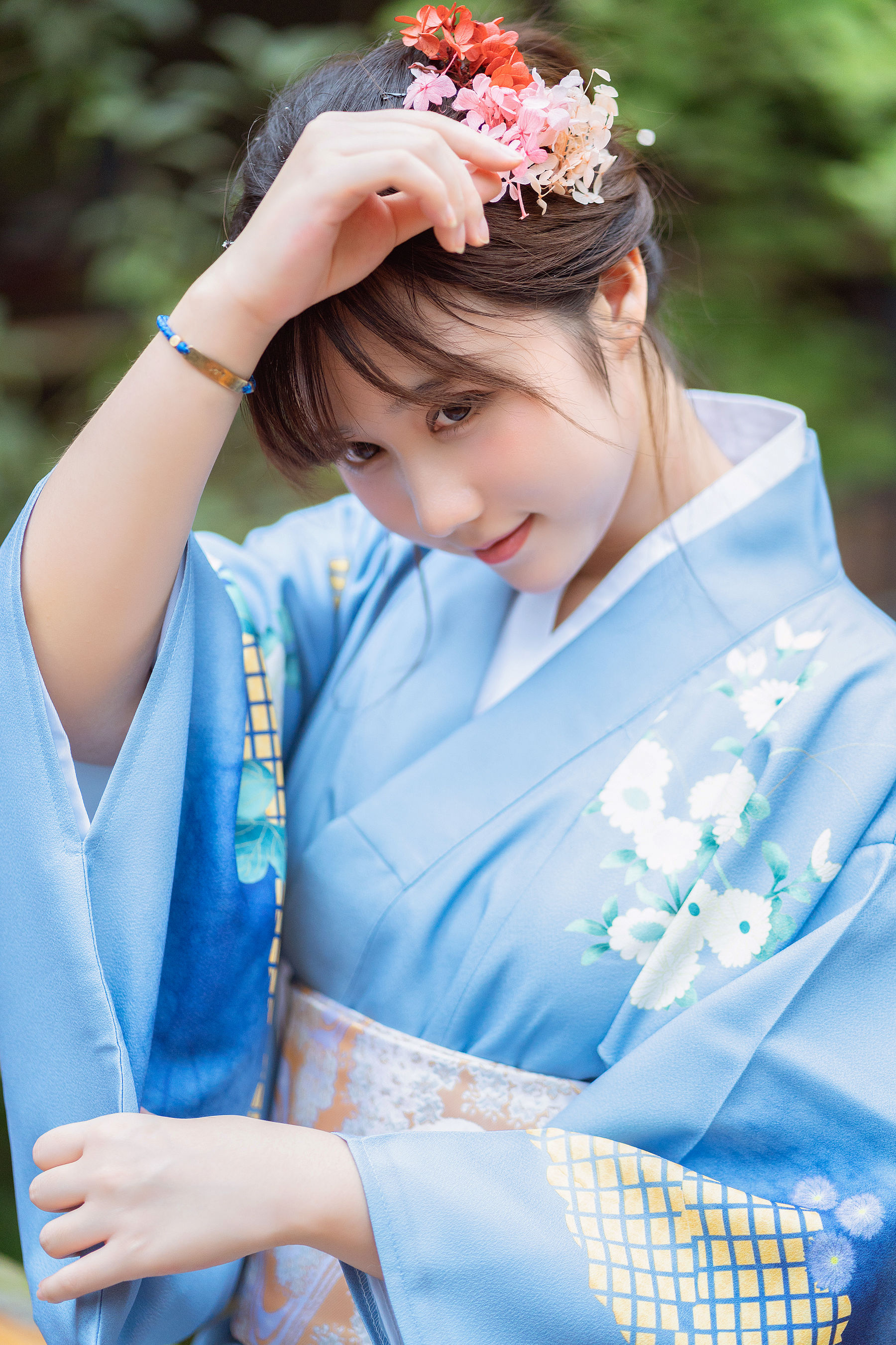 微博福利姬镜酱 私奔之和服 [19P]