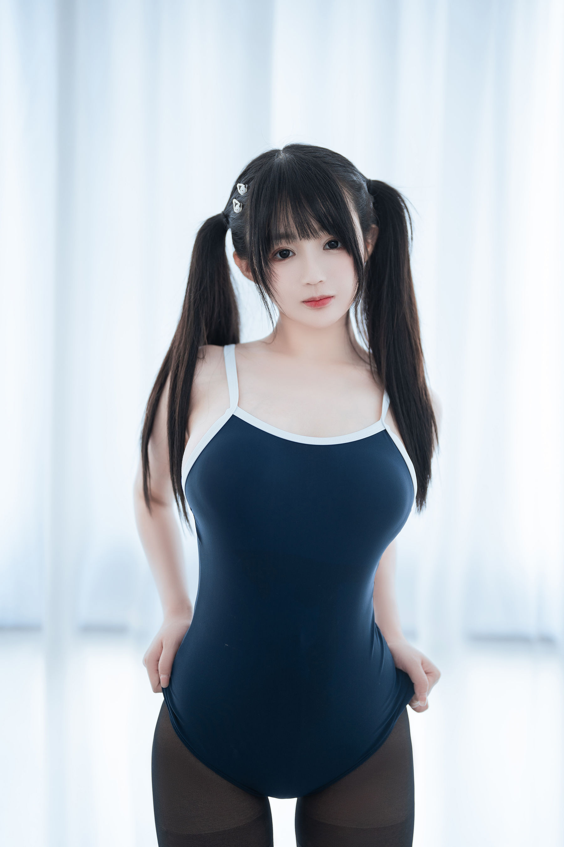 桜井宁宁 – 黑丝死库水 [78P]