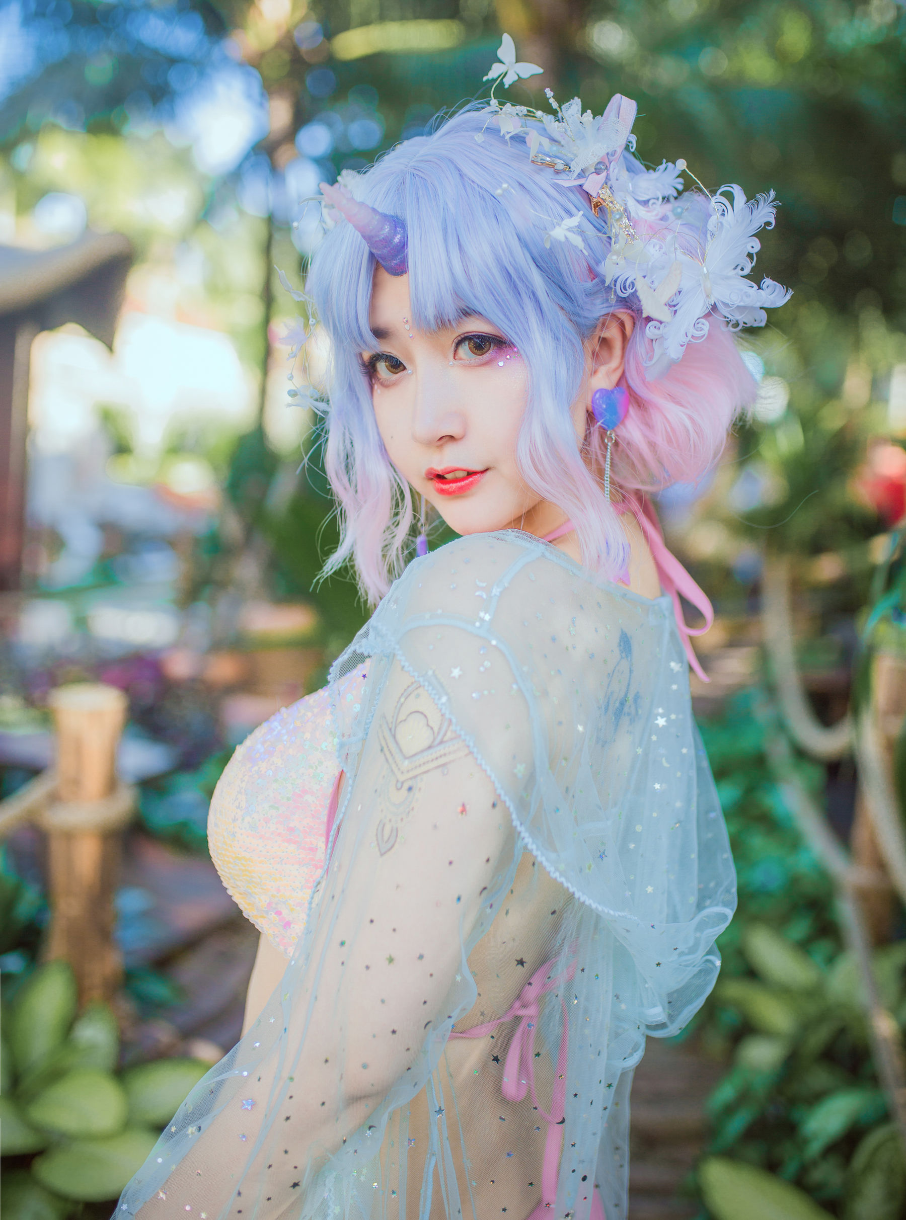 [萝莉COS] 巨乳猫九酱Sakura – 兽の物语 [79P]