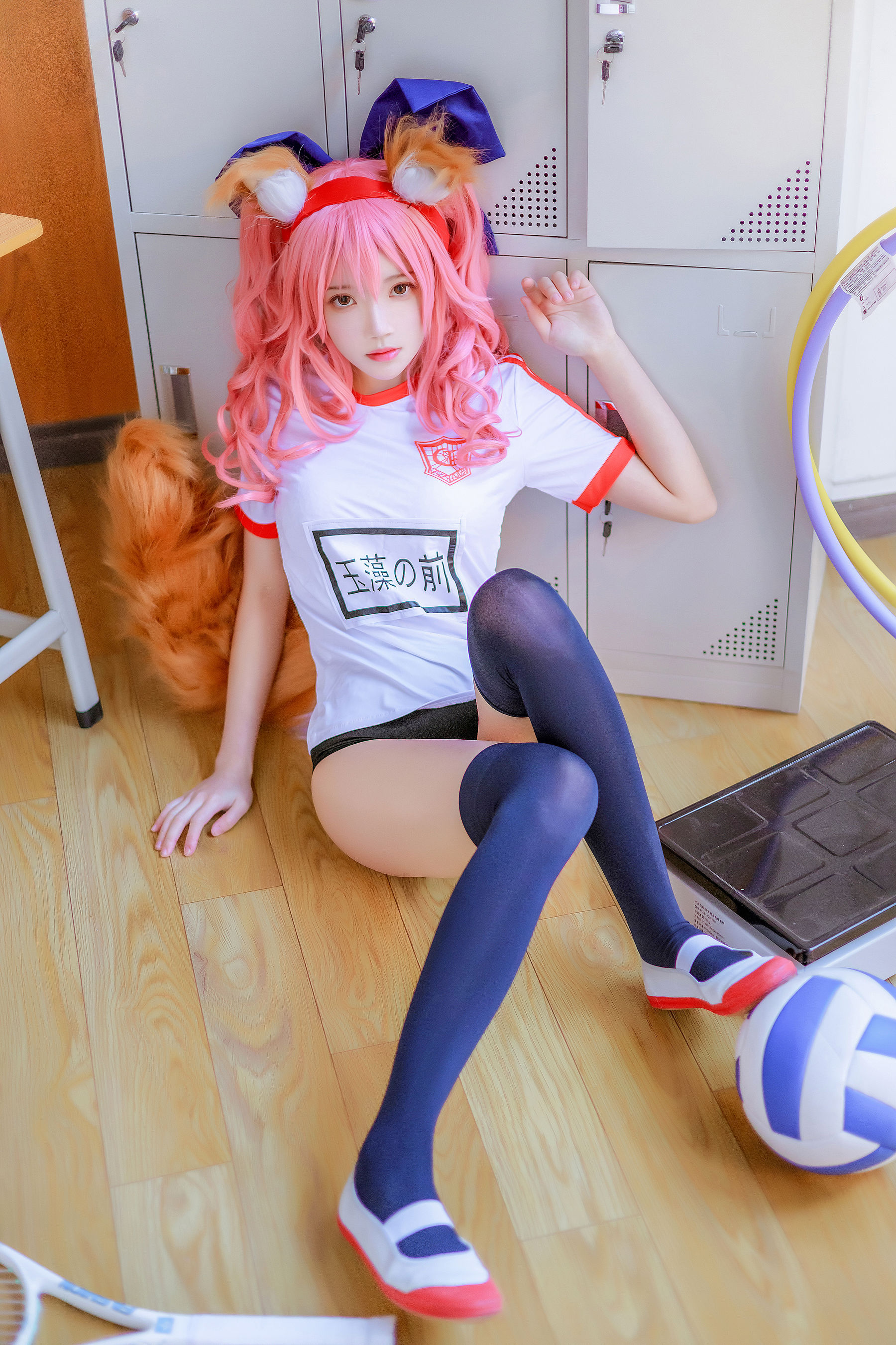 桜桃喵 – 玉藻前体操服 [31P]