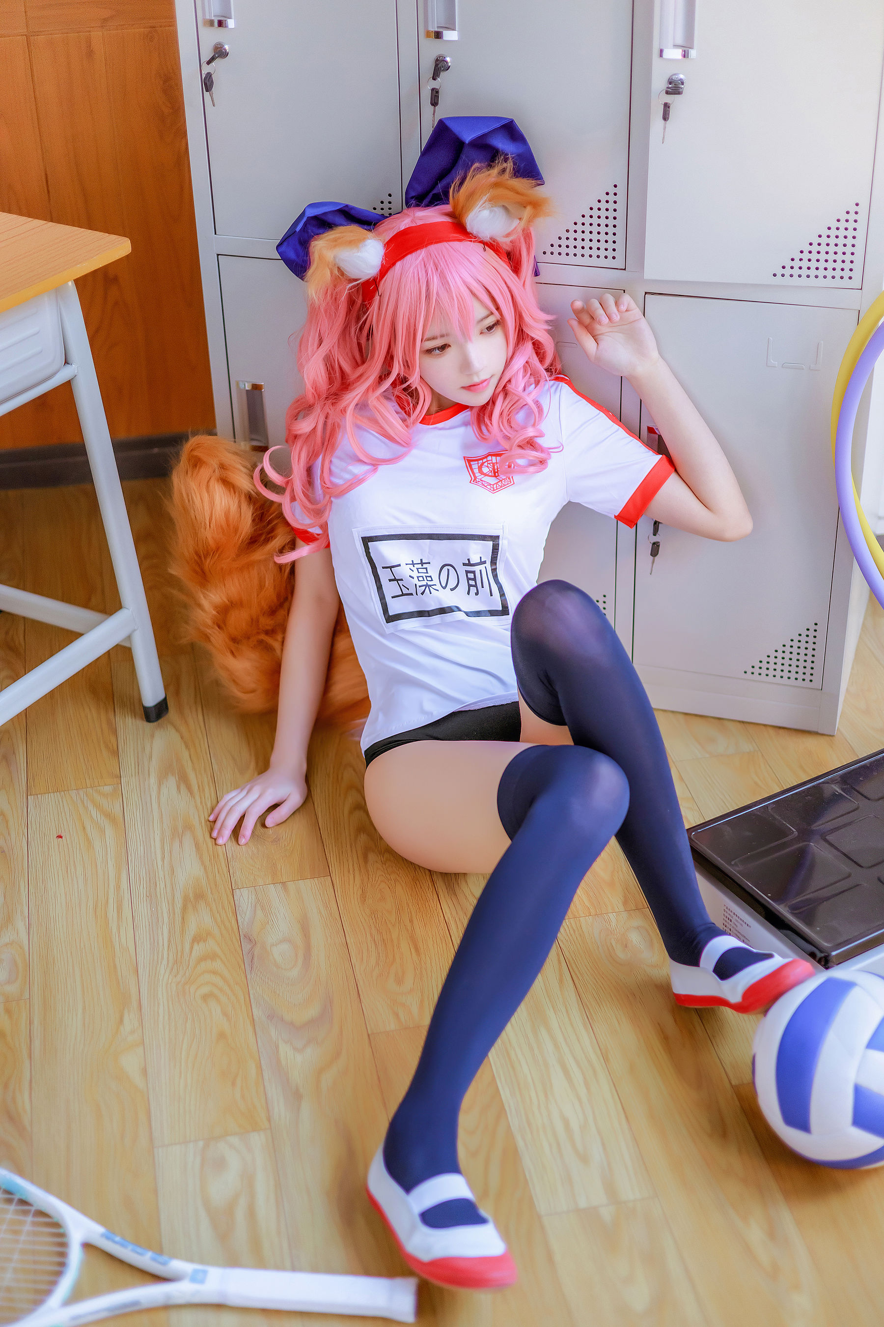 桜桃喵 – 玉藻前体操服 [31P]