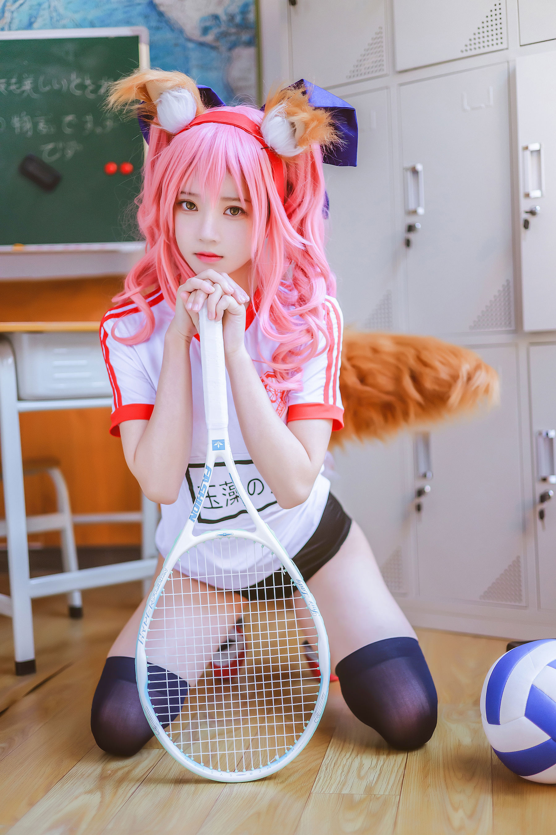桜桃喵 – 玉藻前体操服 [31P]