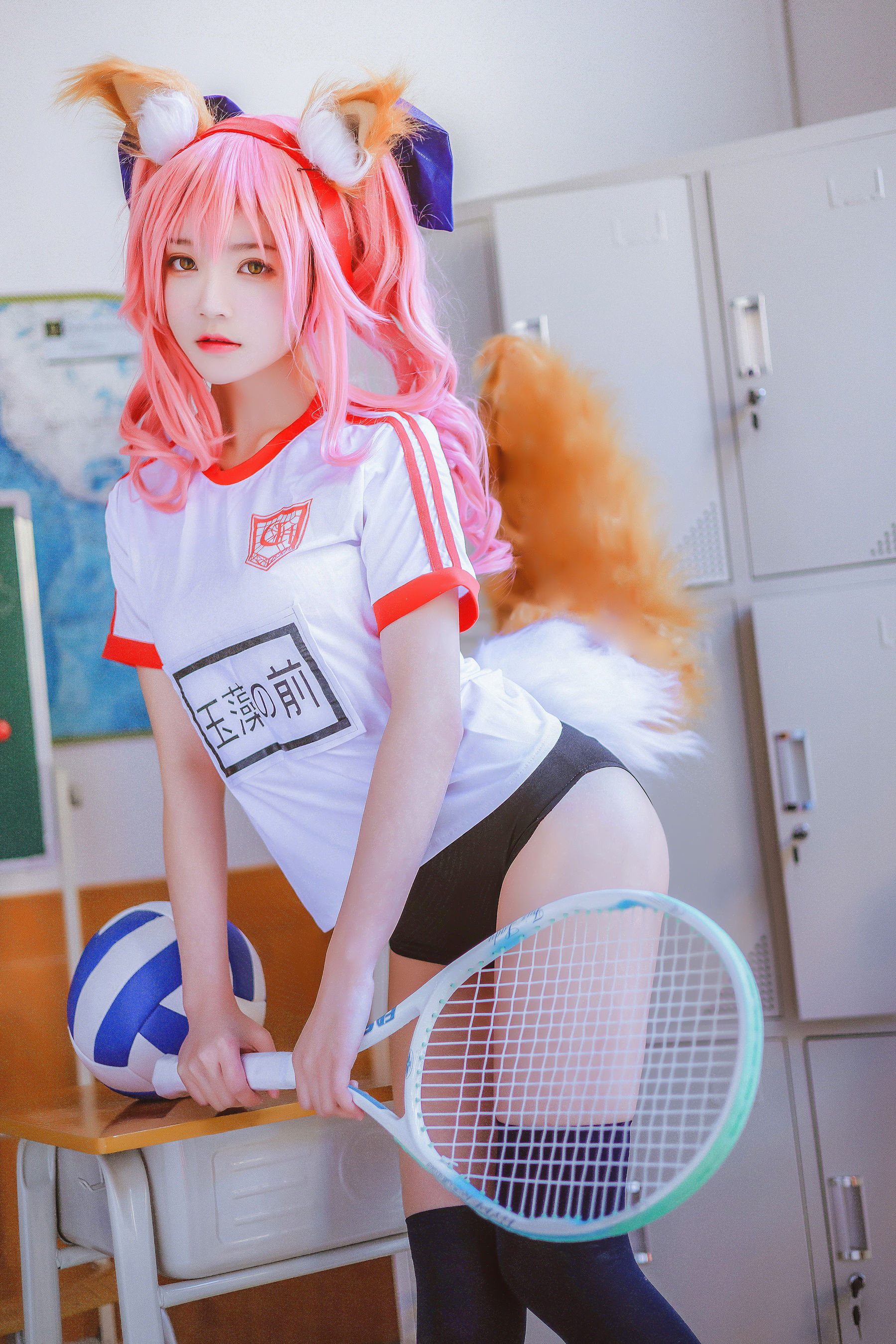 桜桃喵 – 玉藻前体操服 [31P]