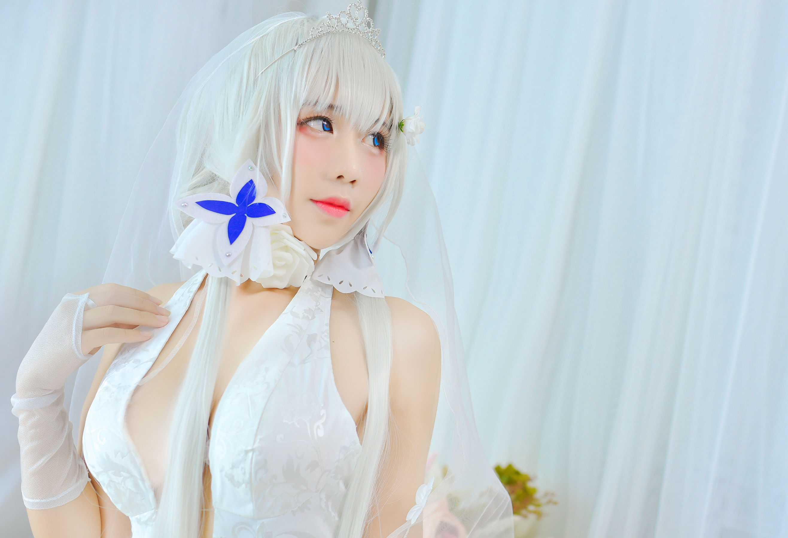 动漫博主九曲Jean 婚纱 [22P]