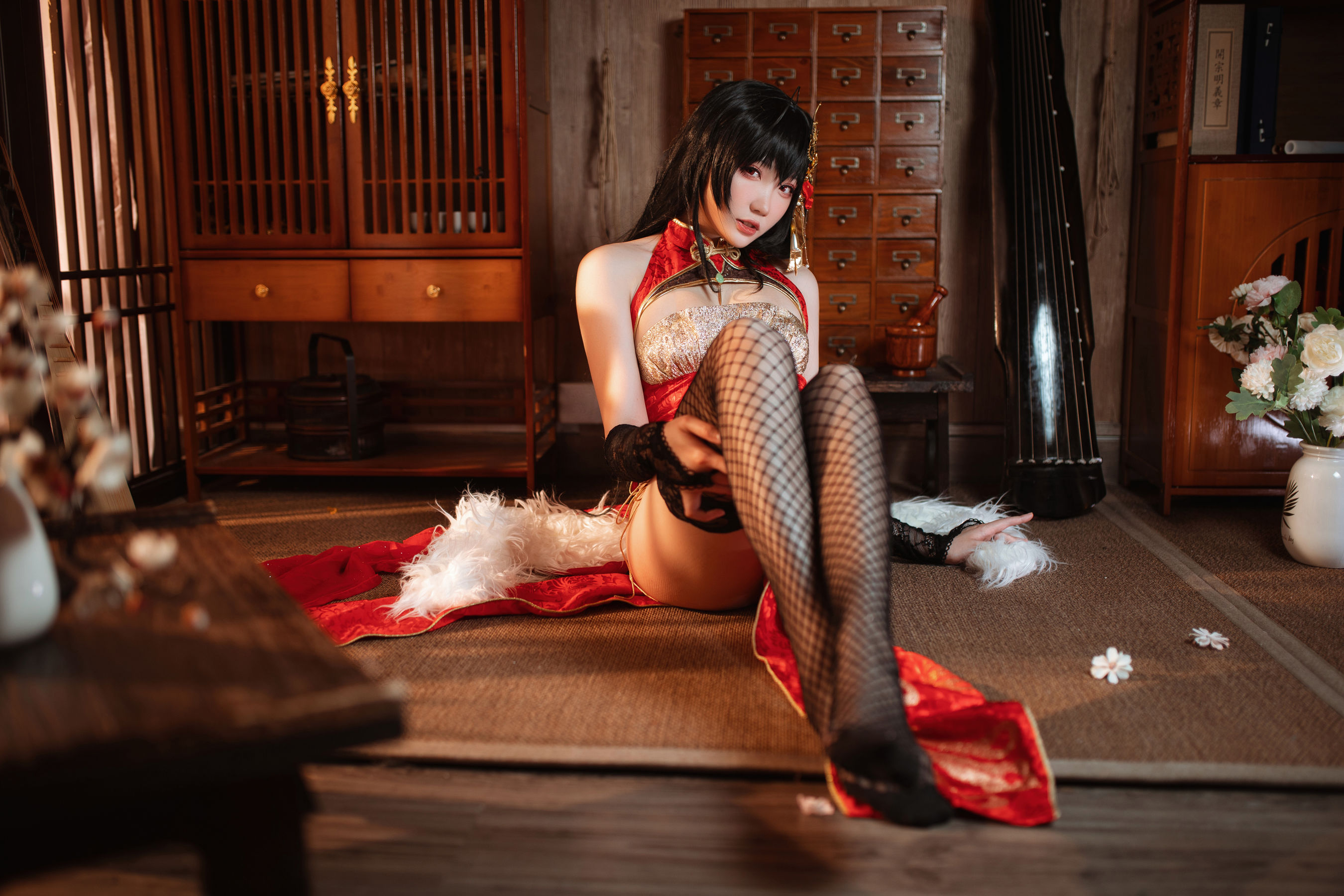Coser瓜希酱福利 – 大凤旗袍 [22P]