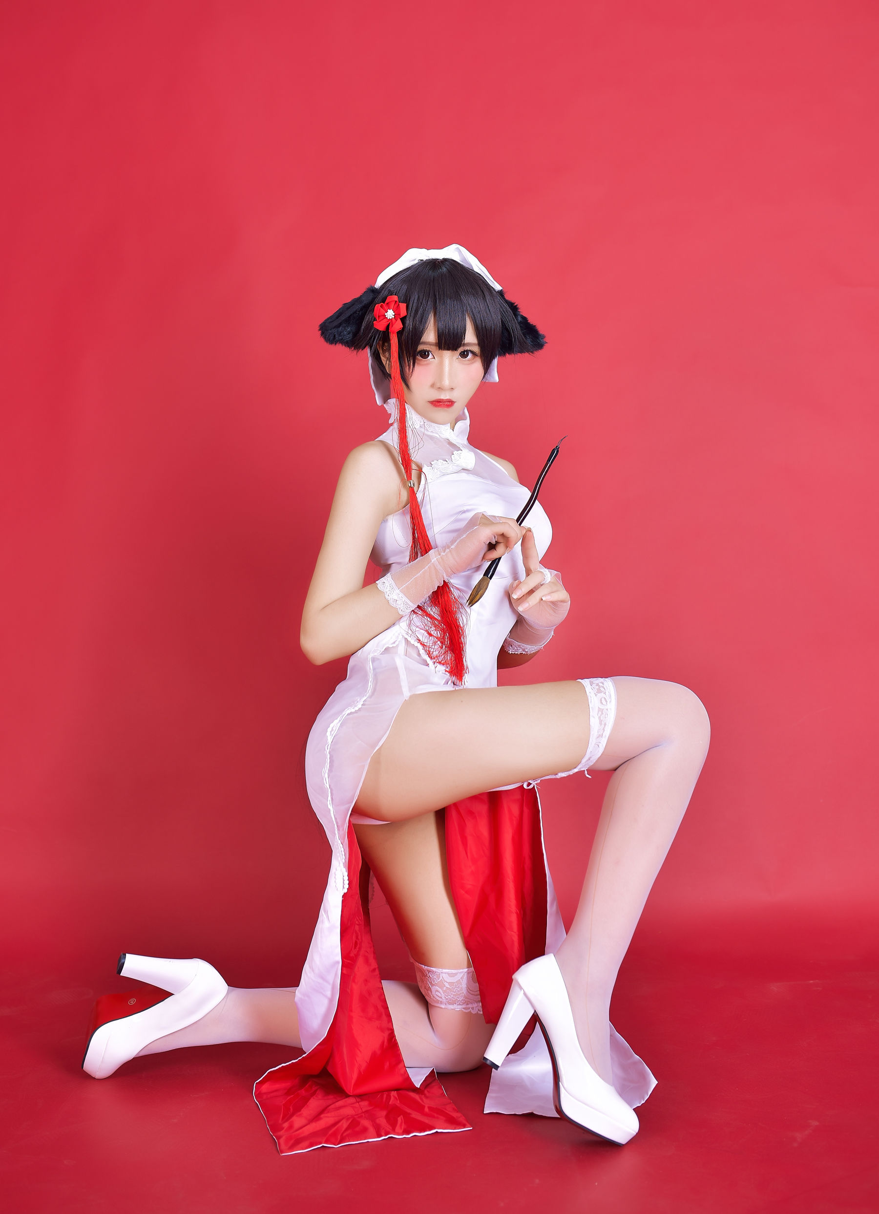 动漫博主九曲Jean 碧蓝航线 旗袍 [15P]