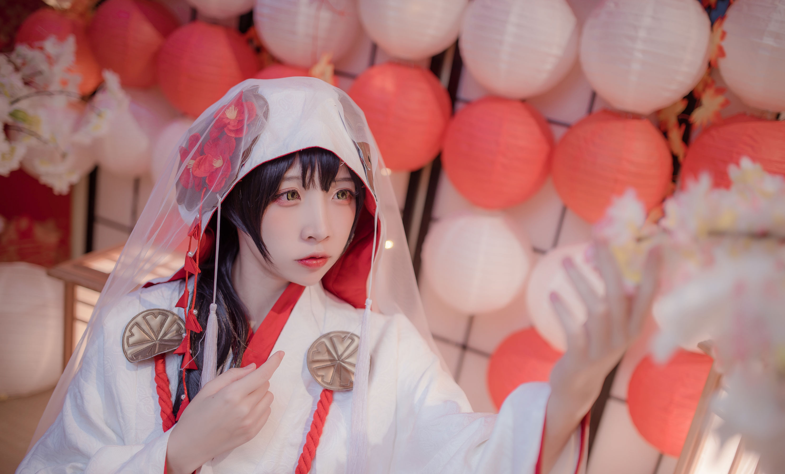 人气Coser二佐Nisa – 花嫁 [12P]