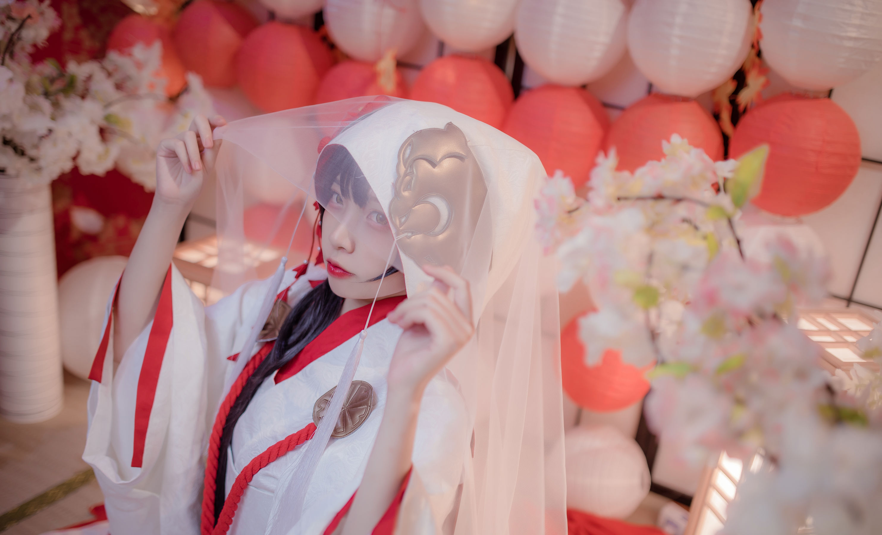 人气Coser二佐Nisa – 花嫁 [12P]