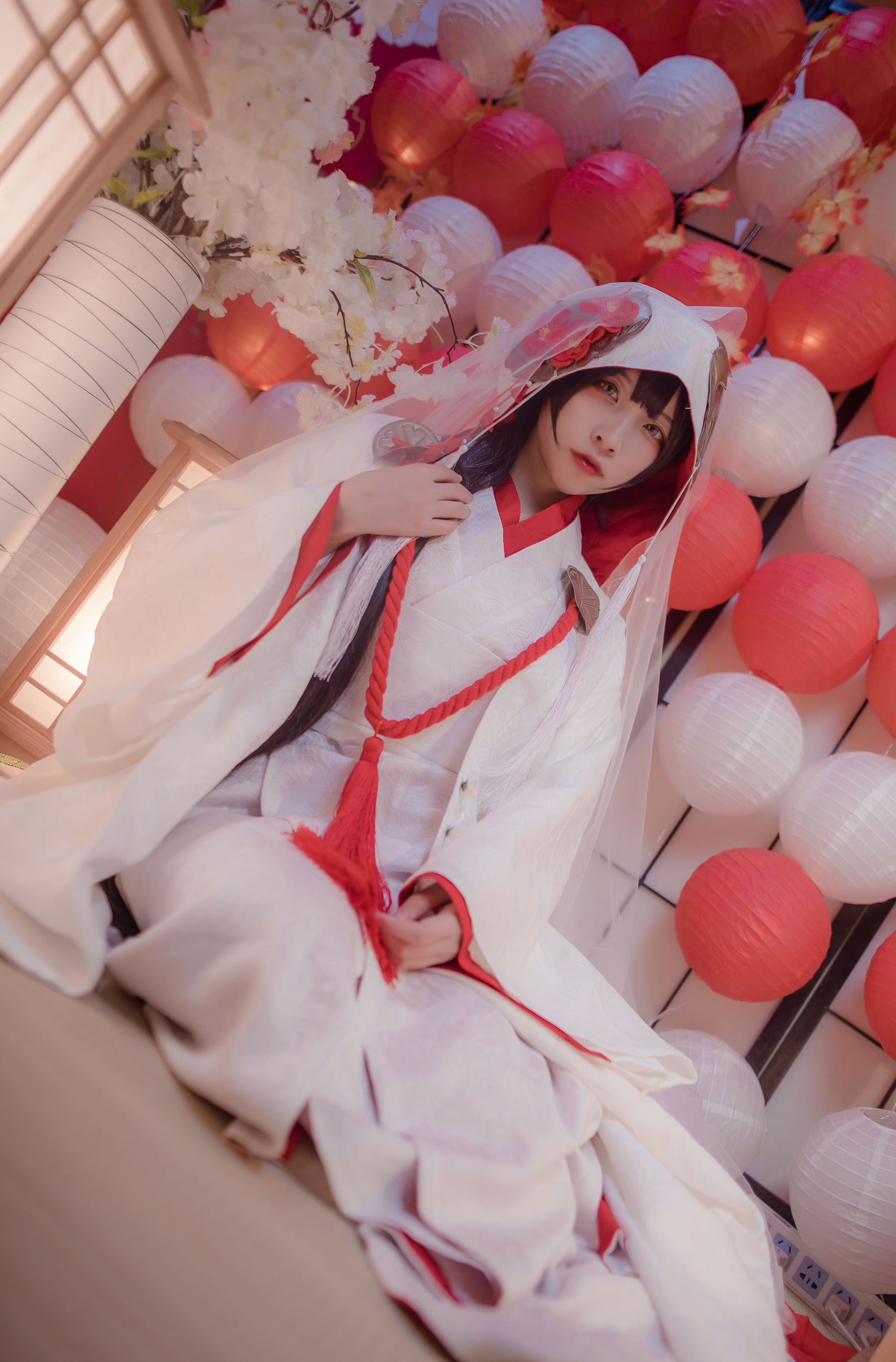 人气Coser二佐Nisa – 花嫁 [12P]