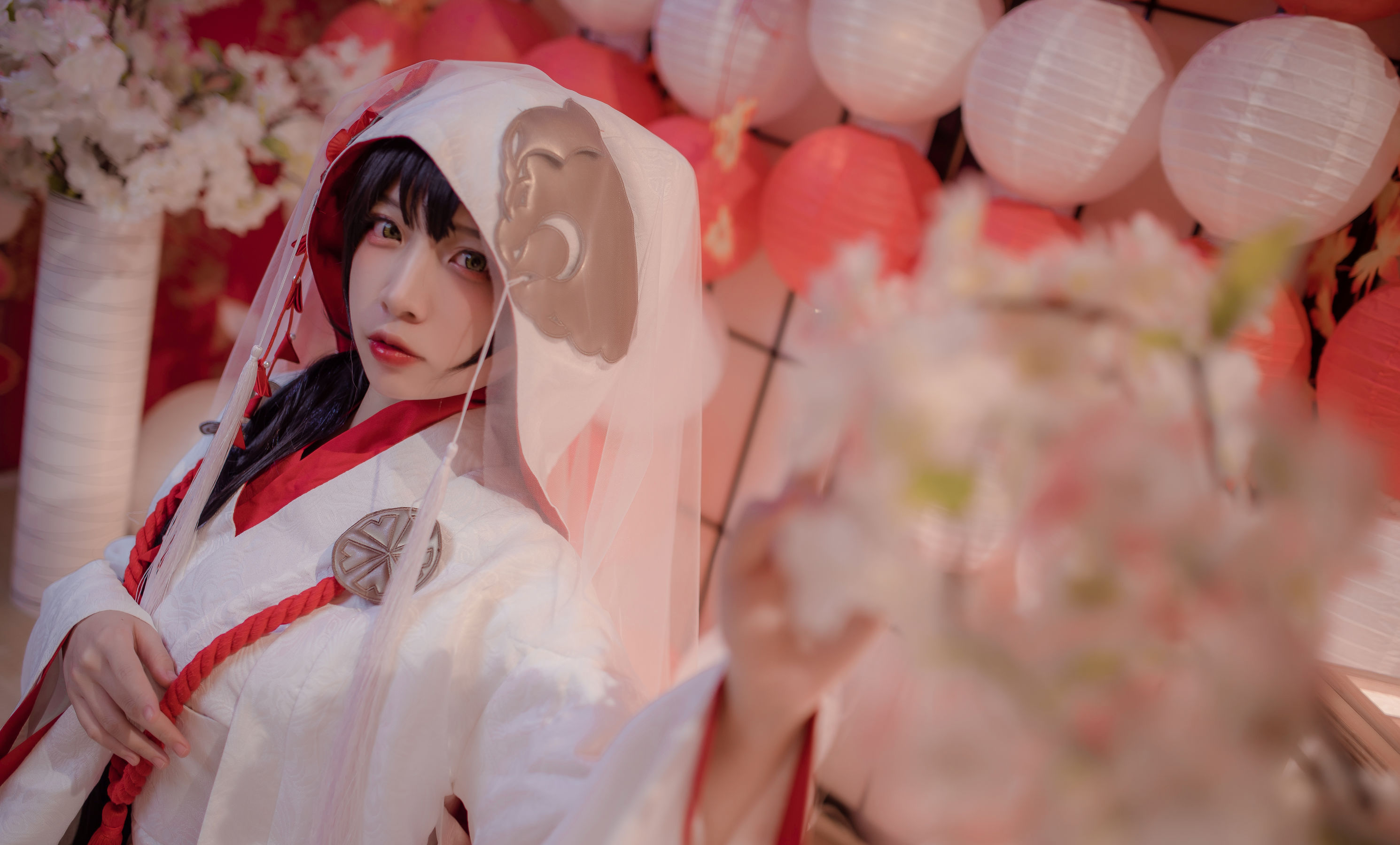 人气Coser二佐Nisa – 花嫁 [12P]