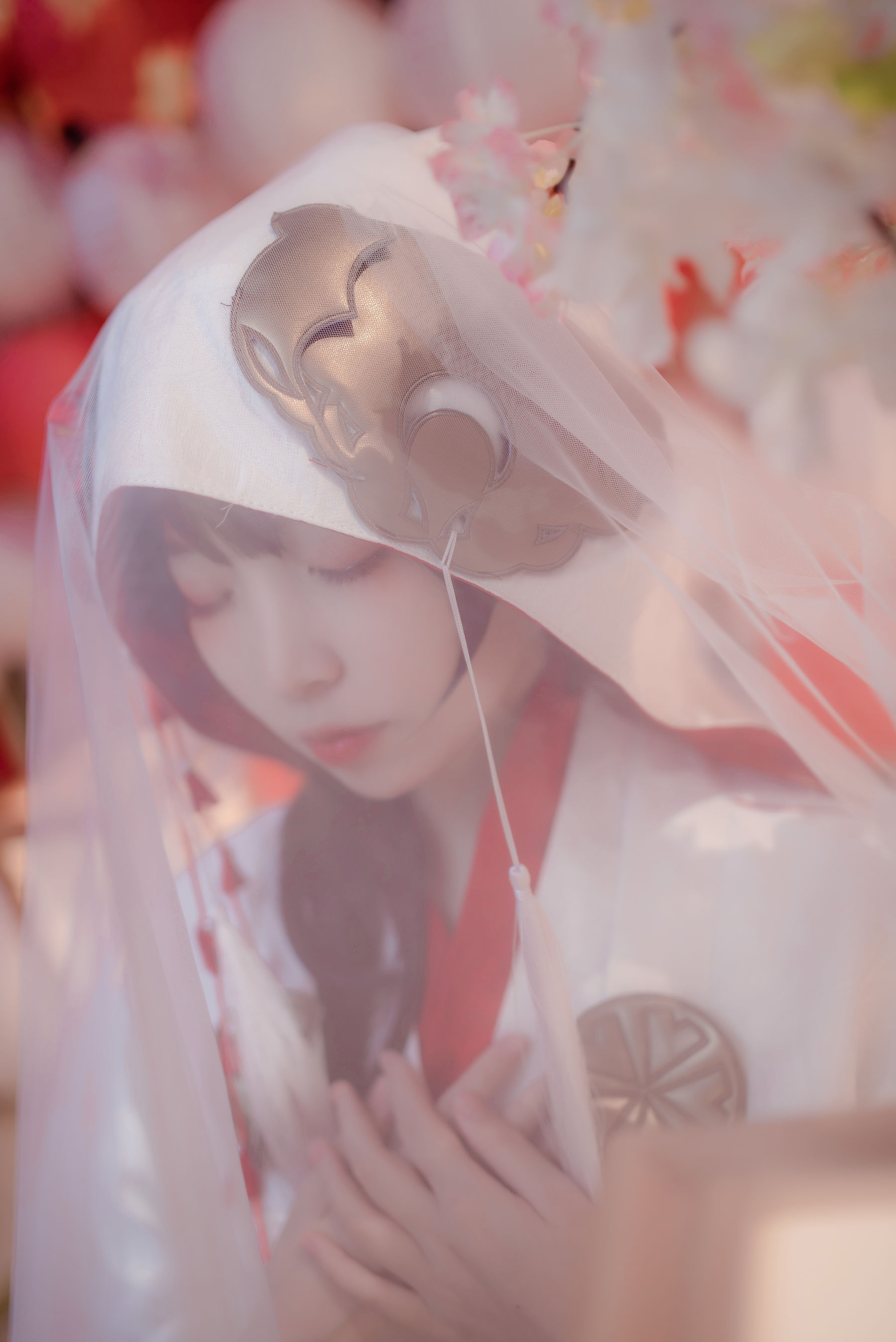 人气Coser二佐Nisa – 花嫁 [12P]
