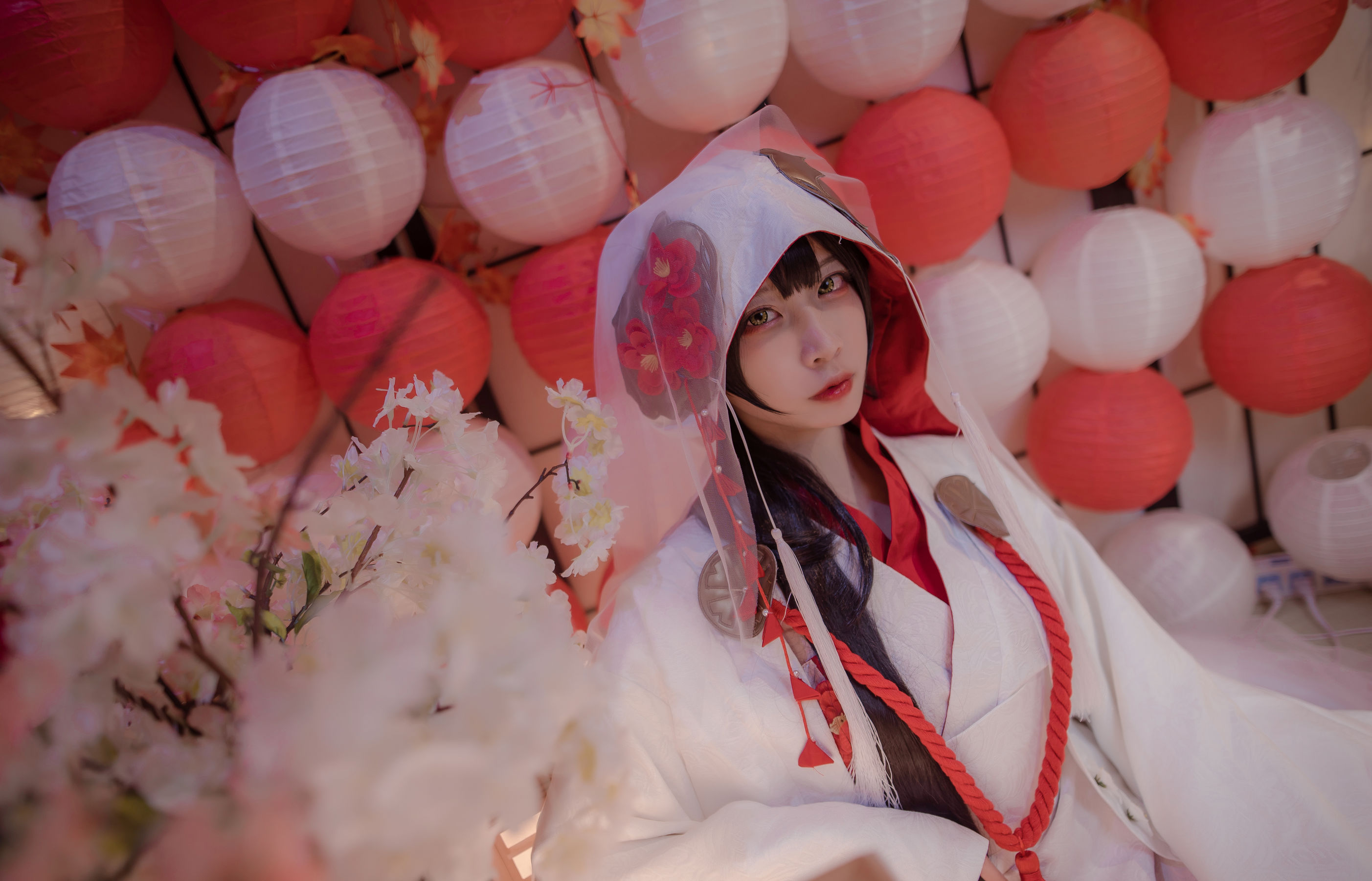 人气Coser二佐Nisa – 花嫁 [12P]