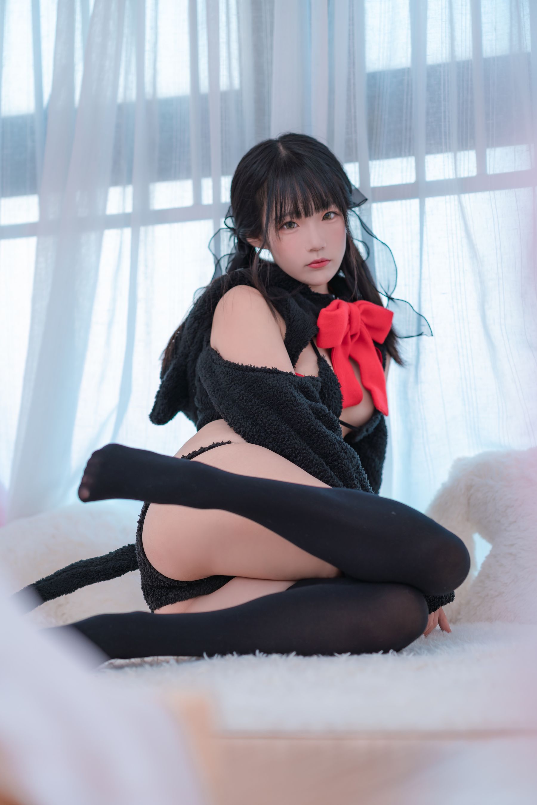 动漫博主Mime弥美 – 黑猫～咪咪～ [22P]