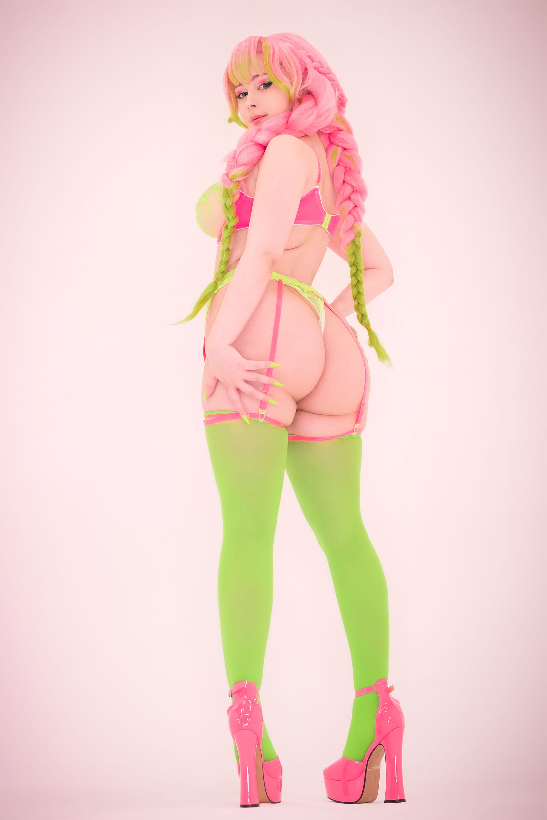 Yoshinobi – Mitsuri Kanroji Lingerie [69P]