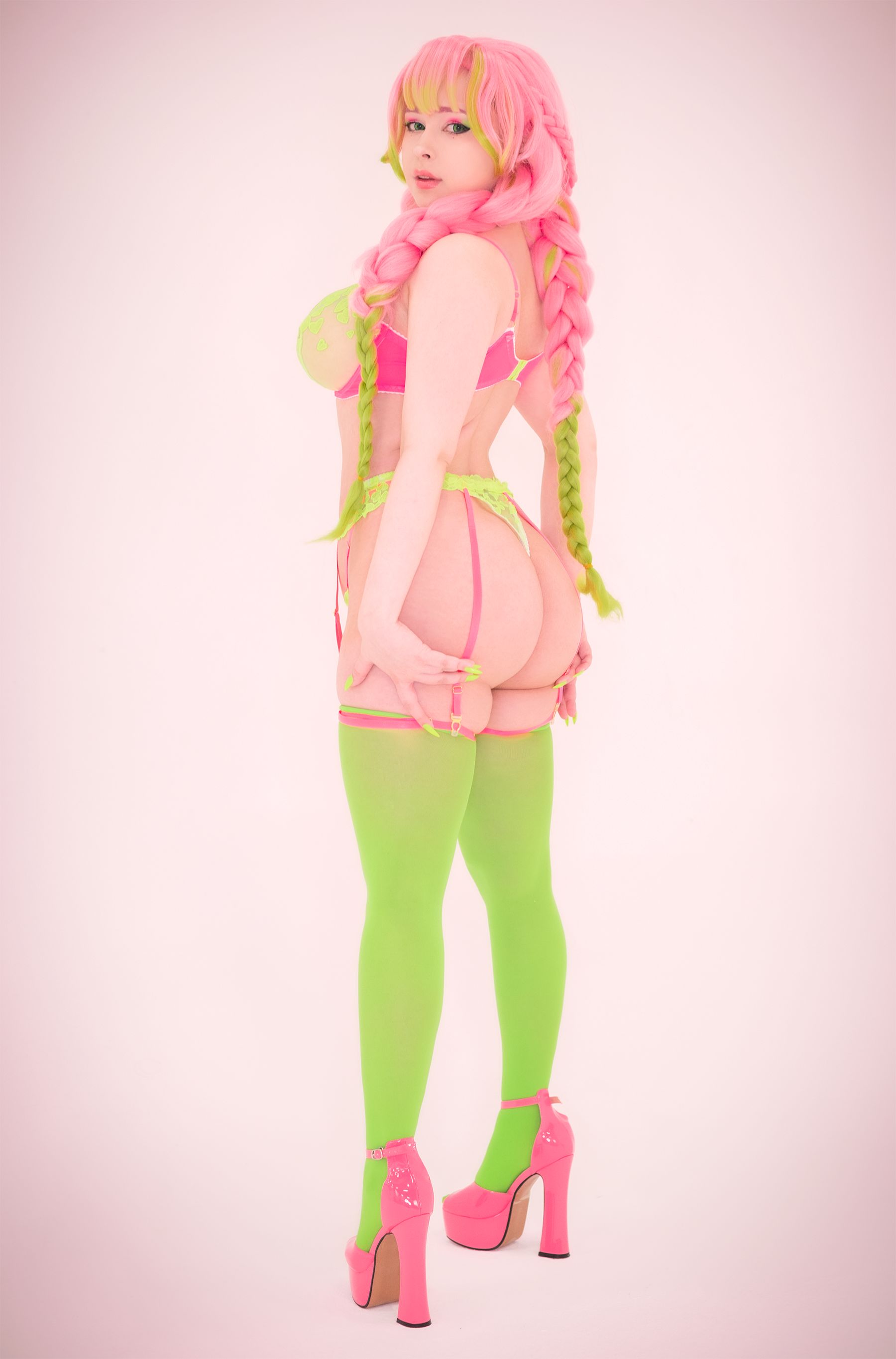 Yoshinobi – Mitsuri Kanroji Lingerie [69P]