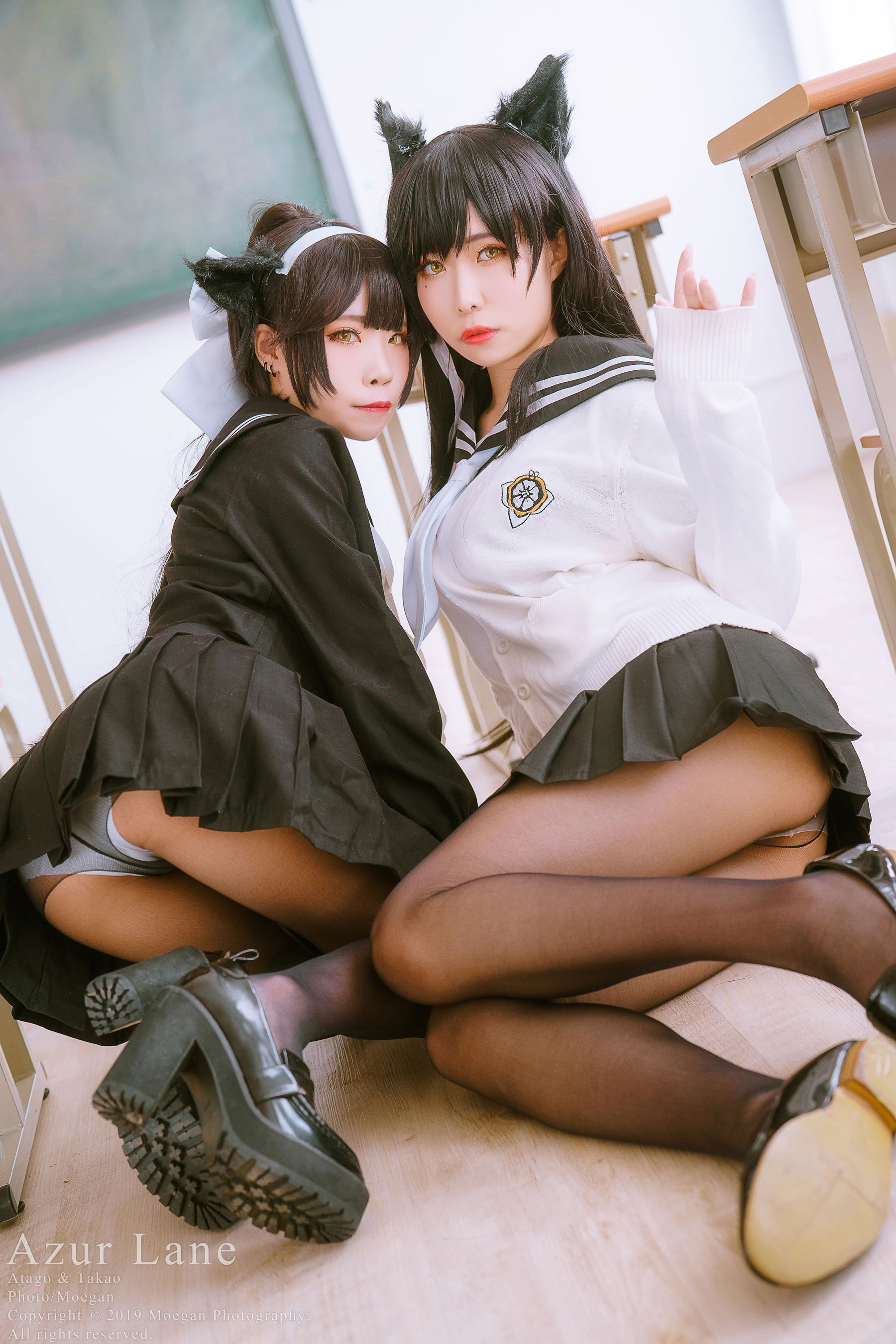 醉宮Yomiya&夏夏なっちゃん – 愛宕高雄 [21P]